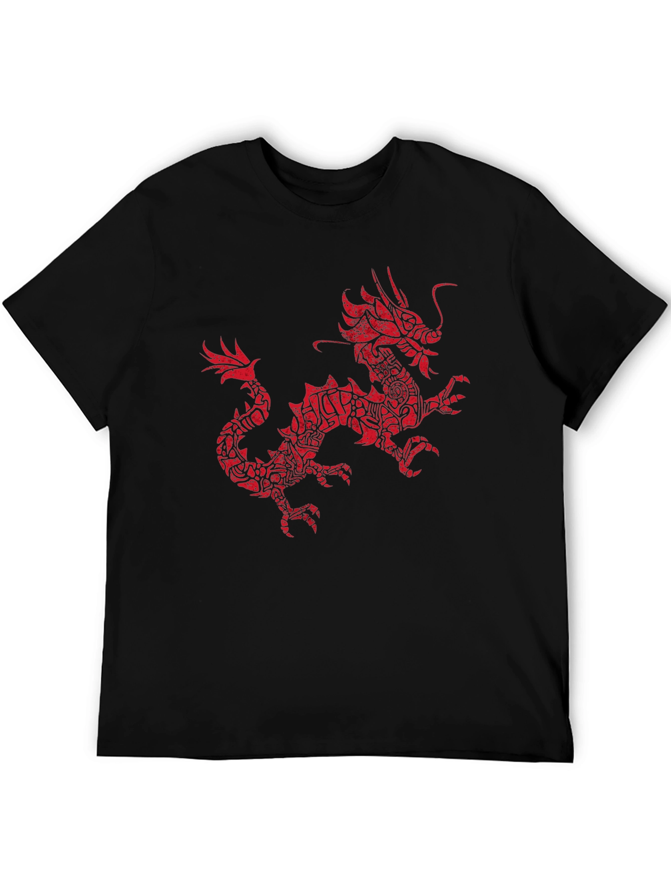 Dragon Graphic T-Shirt - Black