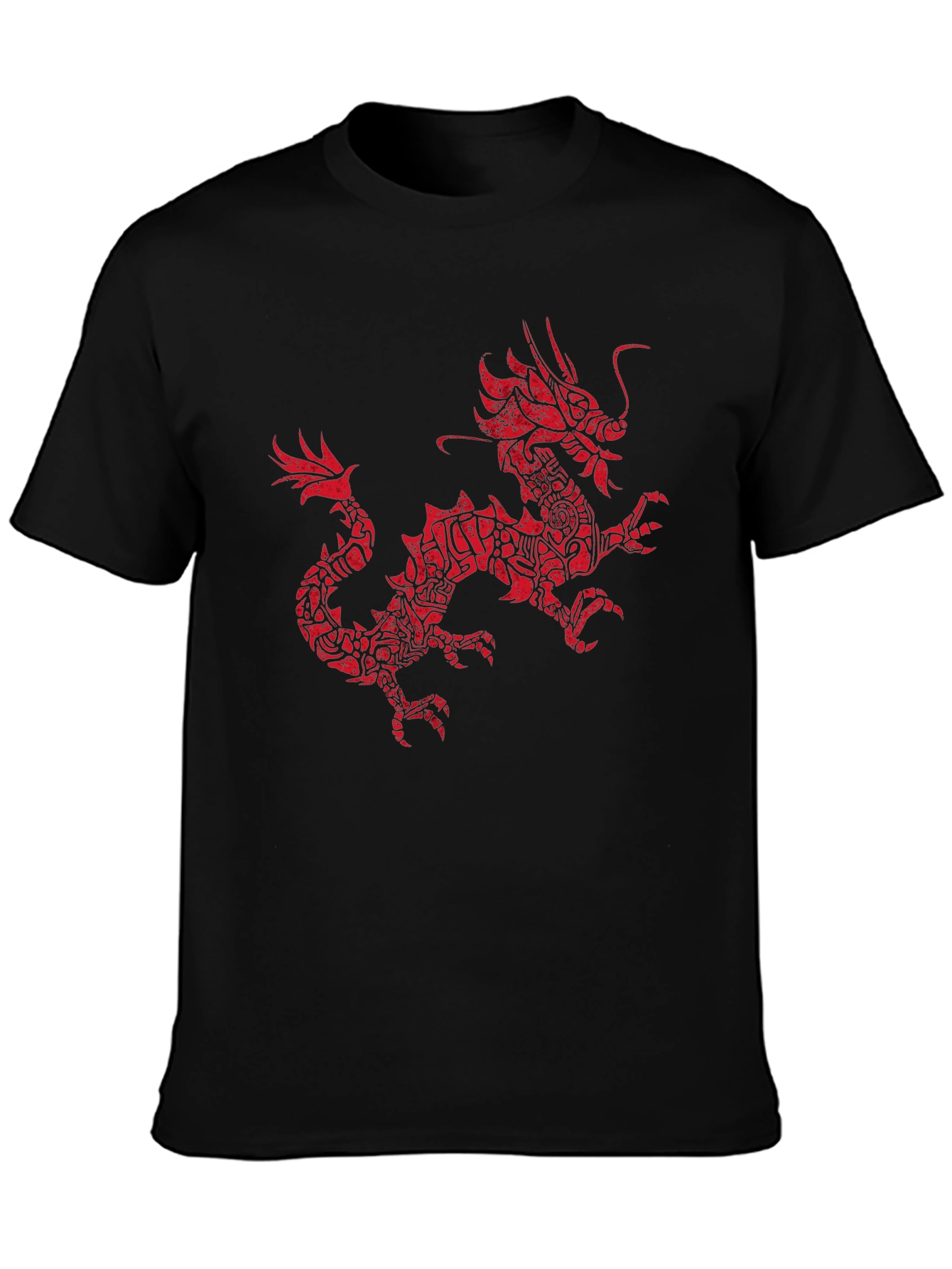Dragon Graphic T-Shirt - Black