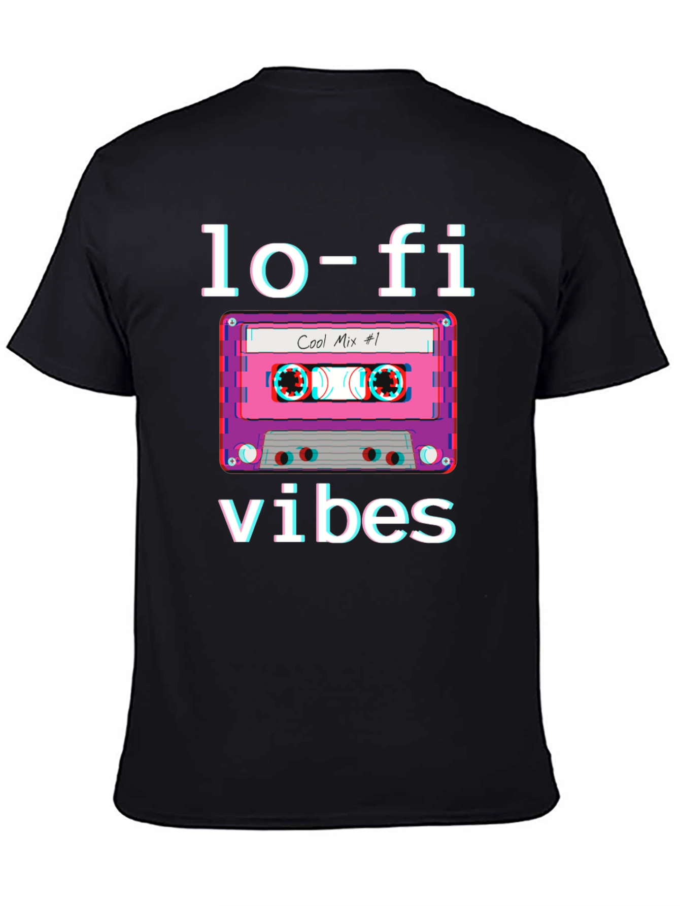 Lo-Fi Vibes Cassette Tape Graphic T-Shirt