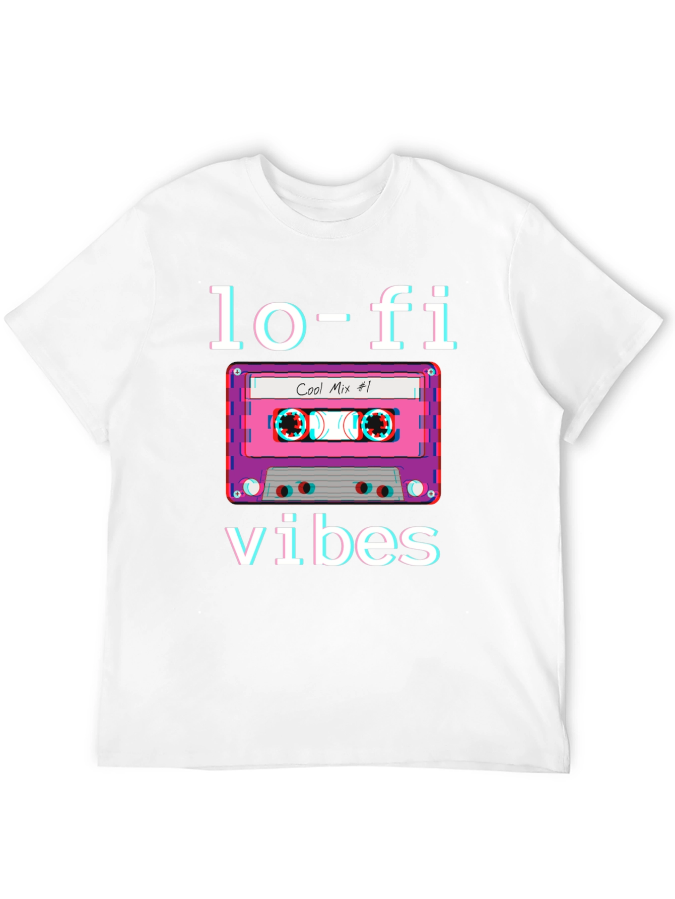 Lo-Fi Vibes Cassette Tape Graphic T-Shirt