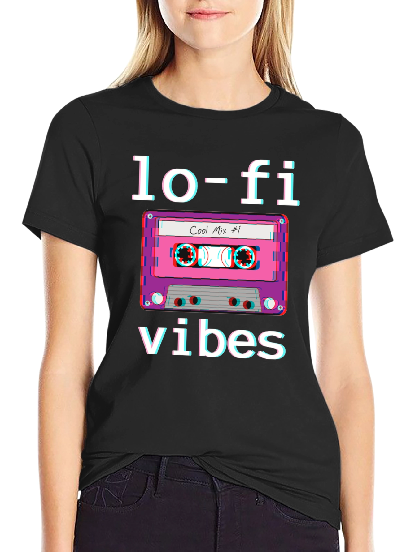 Lo-Fi Vibes Cassette Tape Graphic T-Shirt