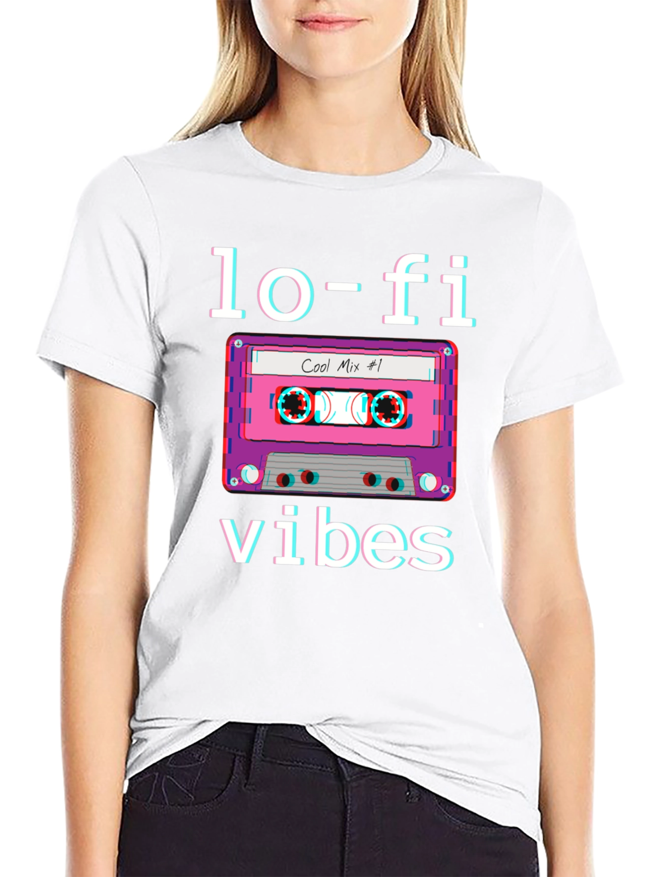 Lo-Fi Vibes Cassette Tape Graphic T-Shirt