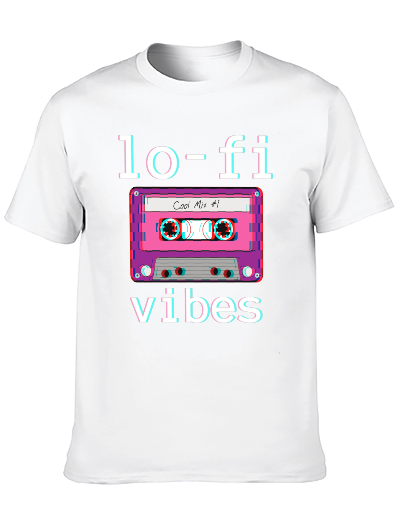 Lo-Fi Vibes Cassette Tape Graphic T-Shirt