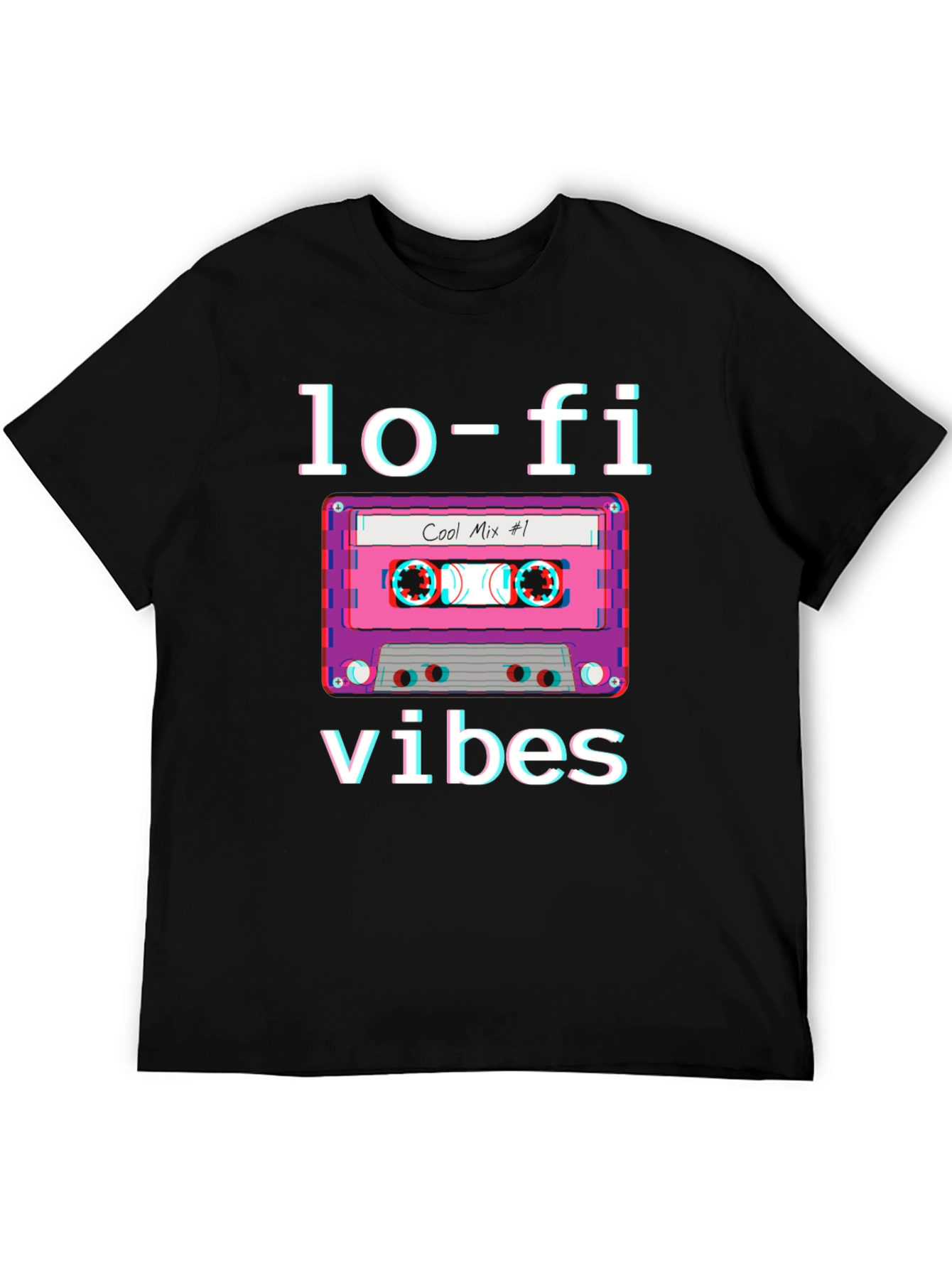 Lo-Fi Vibes Cassette Tape Graphic T-Shirt