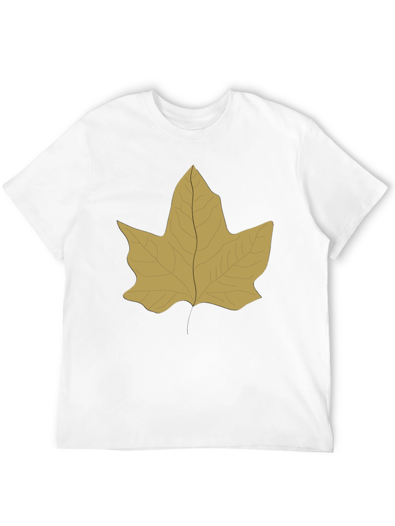 Leaf Graphic Tee - Nature Inspired T-Shirt