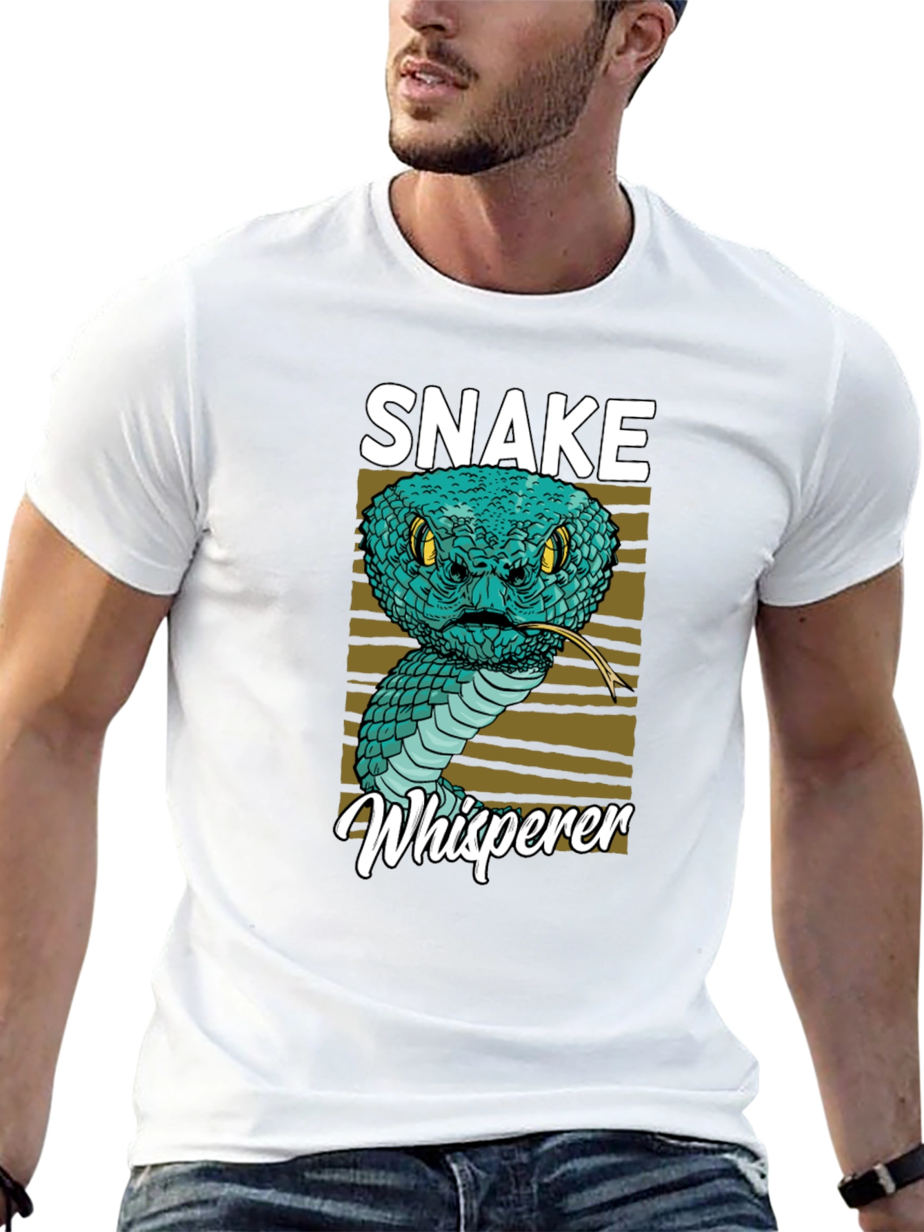 Snake Whisperer Graphic T-Shirt