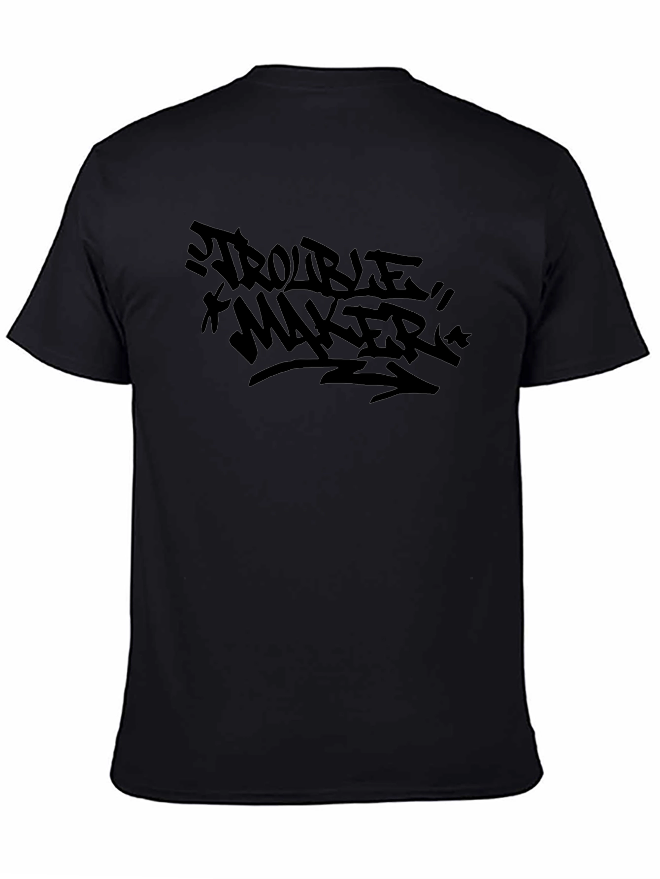 Trouble Maker Graphic Tee - Bold Streetwear Style