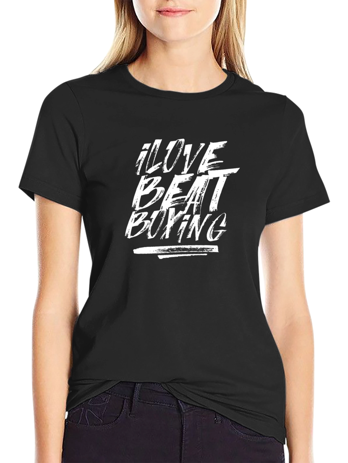 I Love Beat Boxing Black T-Shirt
