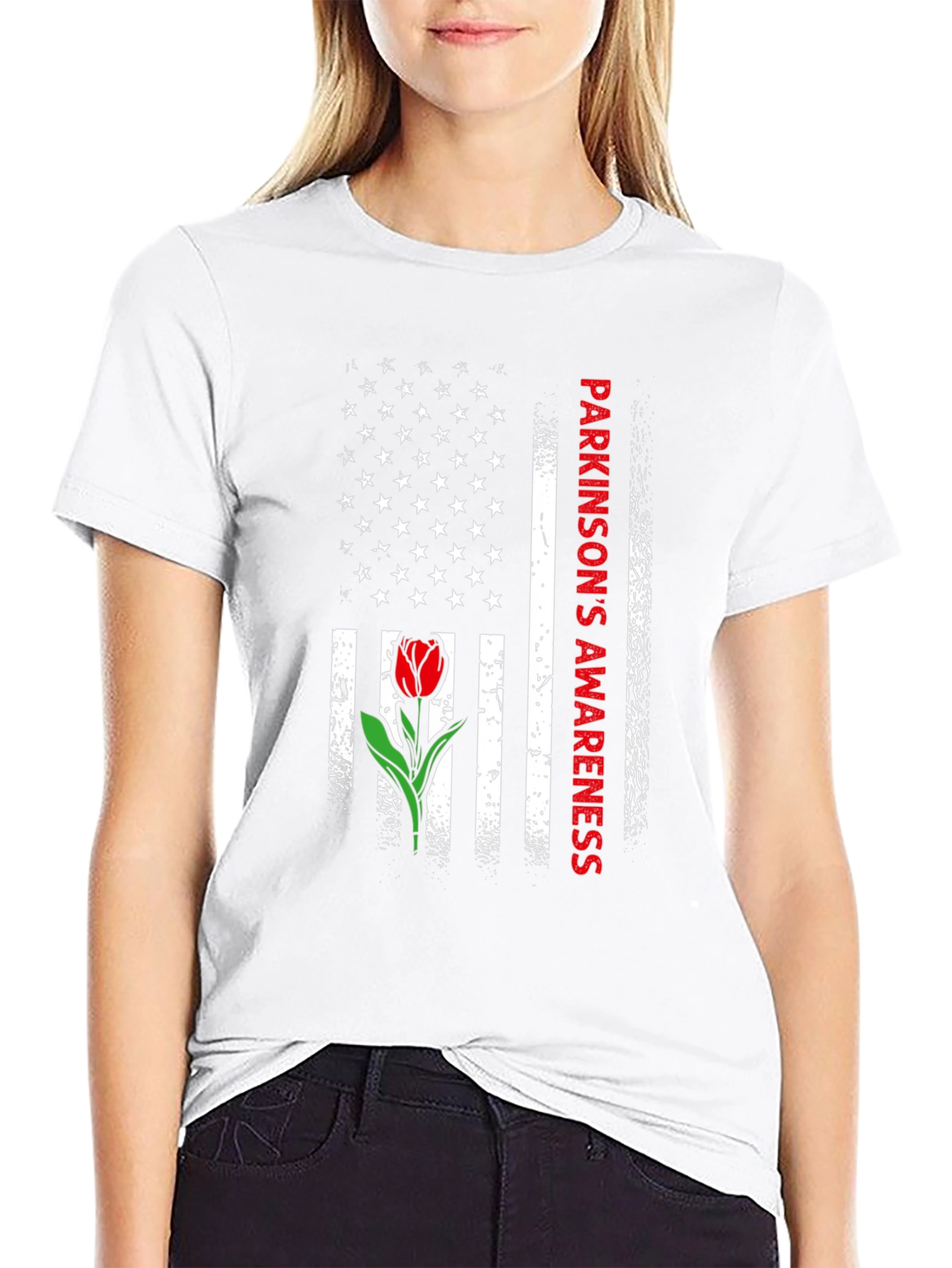 Parkinsons Awareness Flag T-Shirt