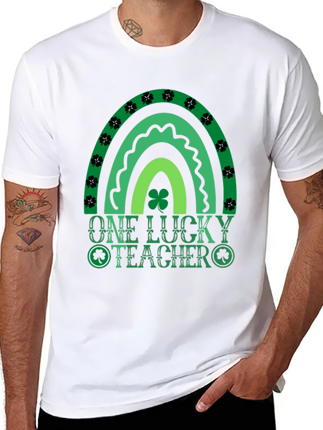 Lucky Teacher St. Patricks Day T-Shirt