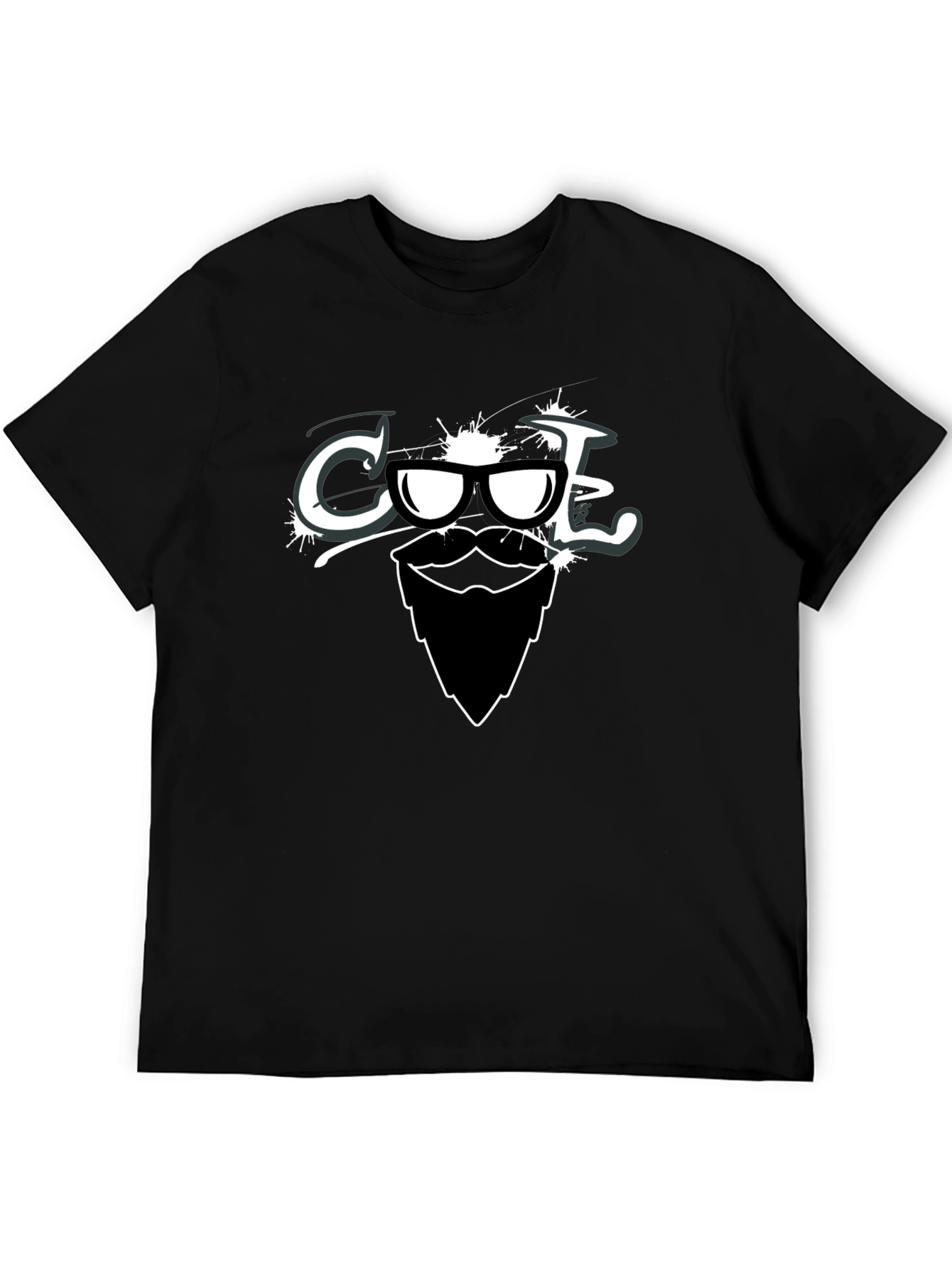 Cool Dude Graphic Tee - Beard & Sunglasses
