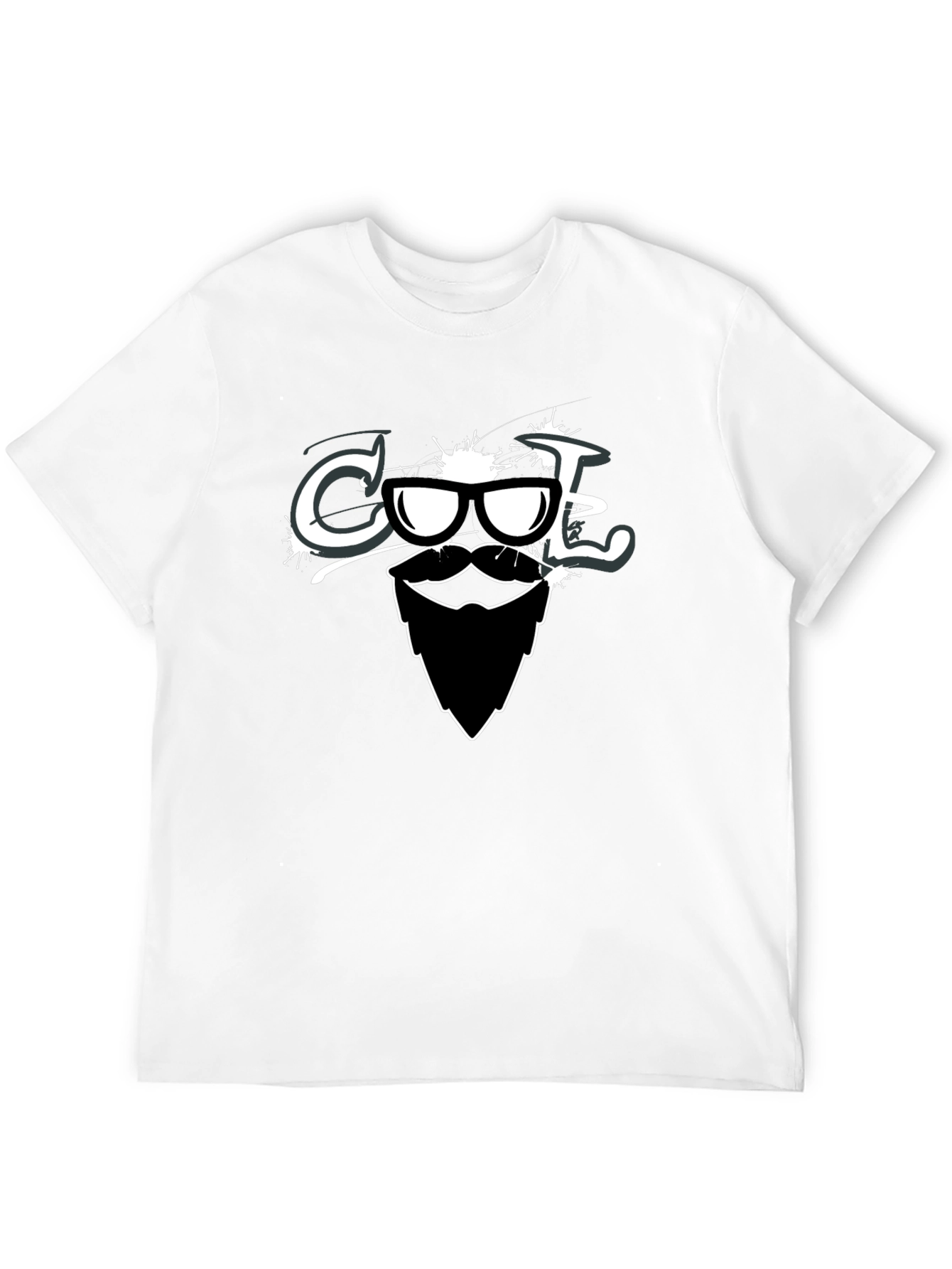 Cool Dude Graphic Tee - Beard & Sunglasses