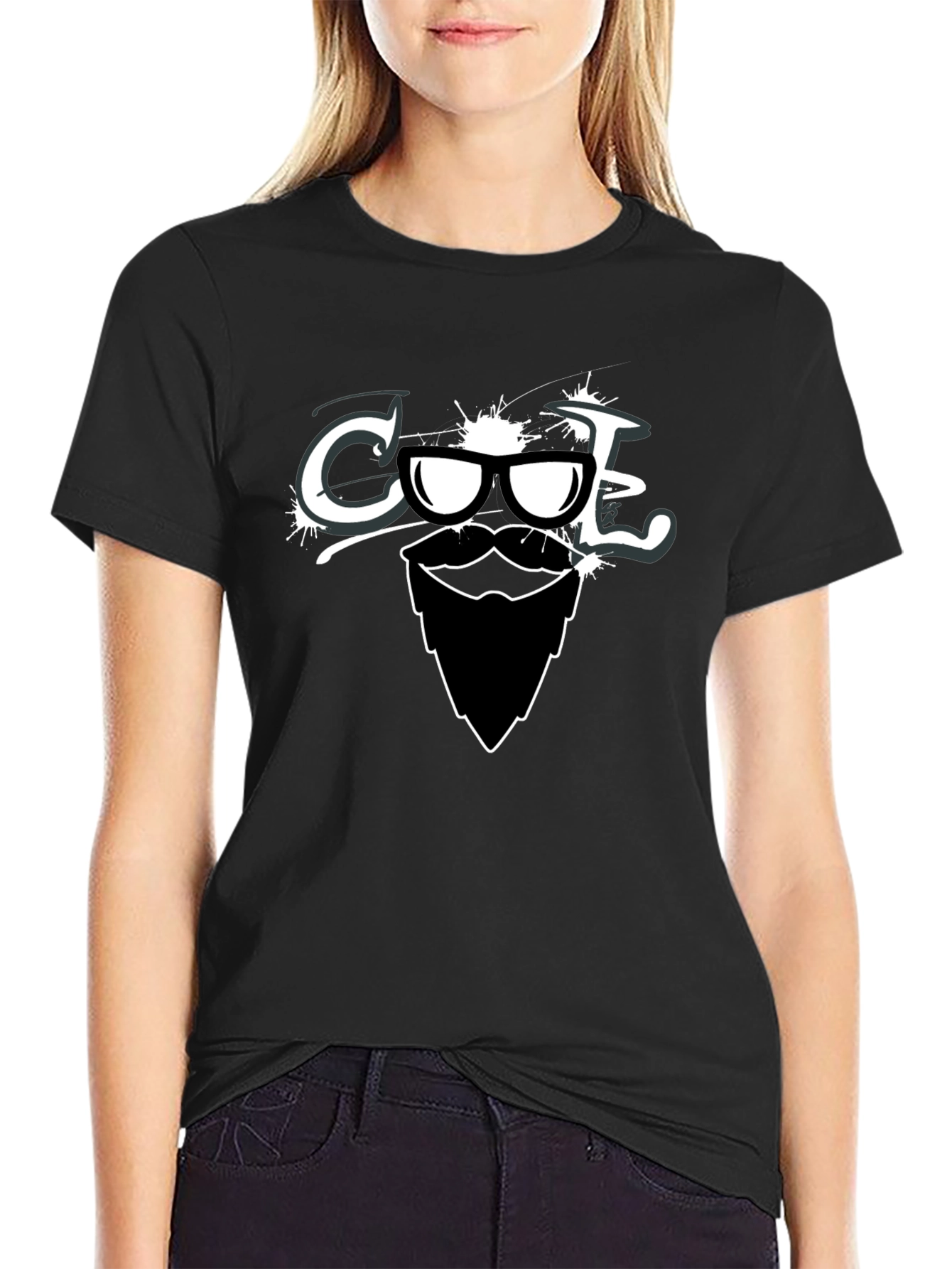 Cool Dude Graphic Tee - Beard & Sunglasses