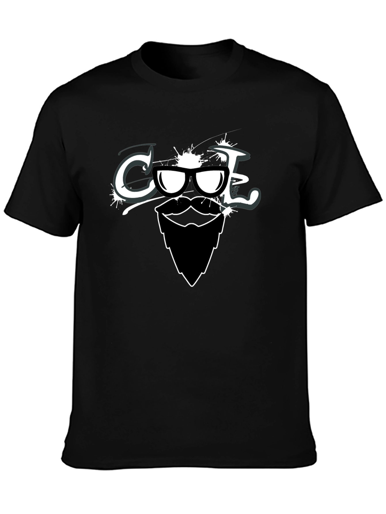 Cool Dude Graphic Tee - Beard & Sunglasses