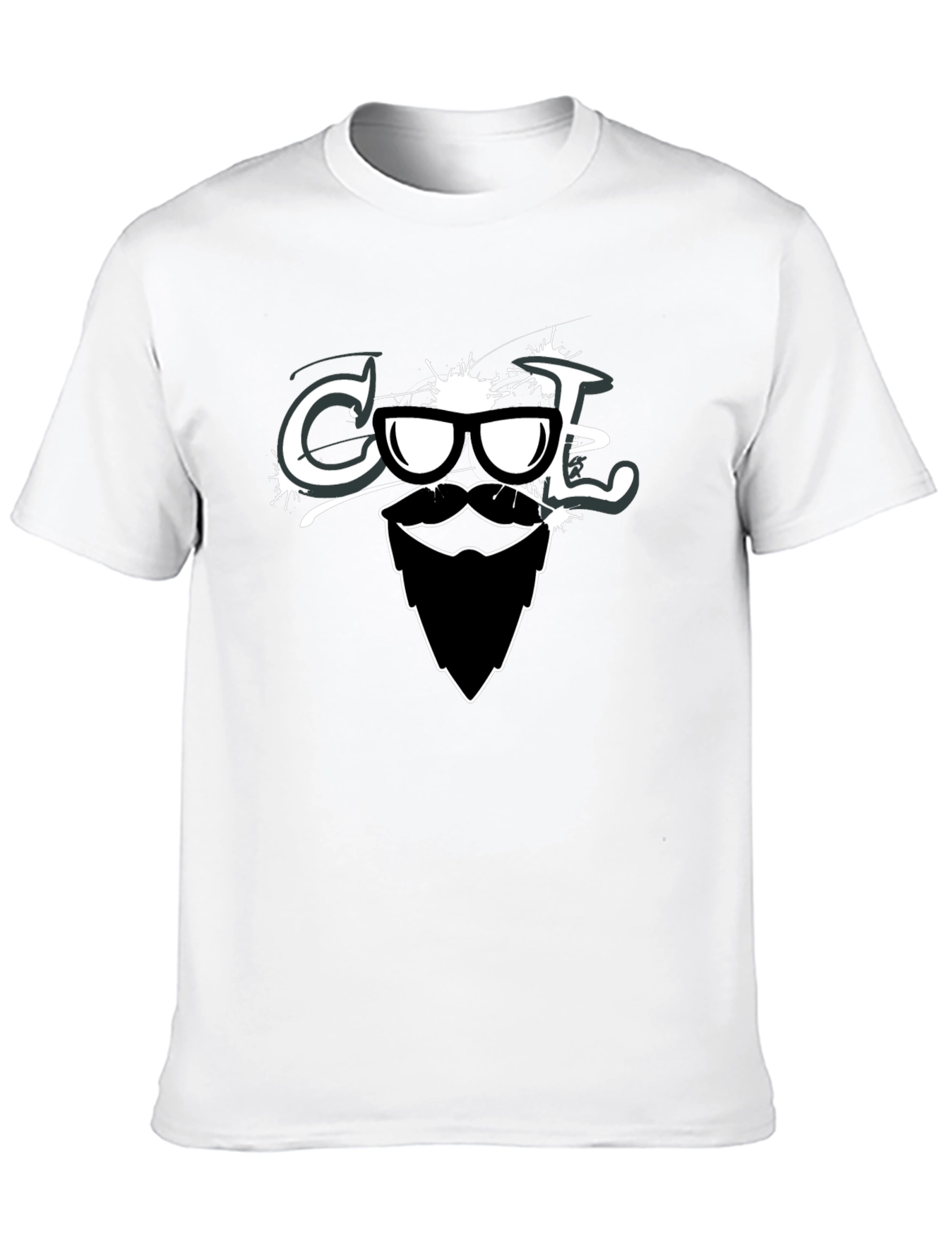 Cool Dude Graphic Tee - Beard & Sunglasses