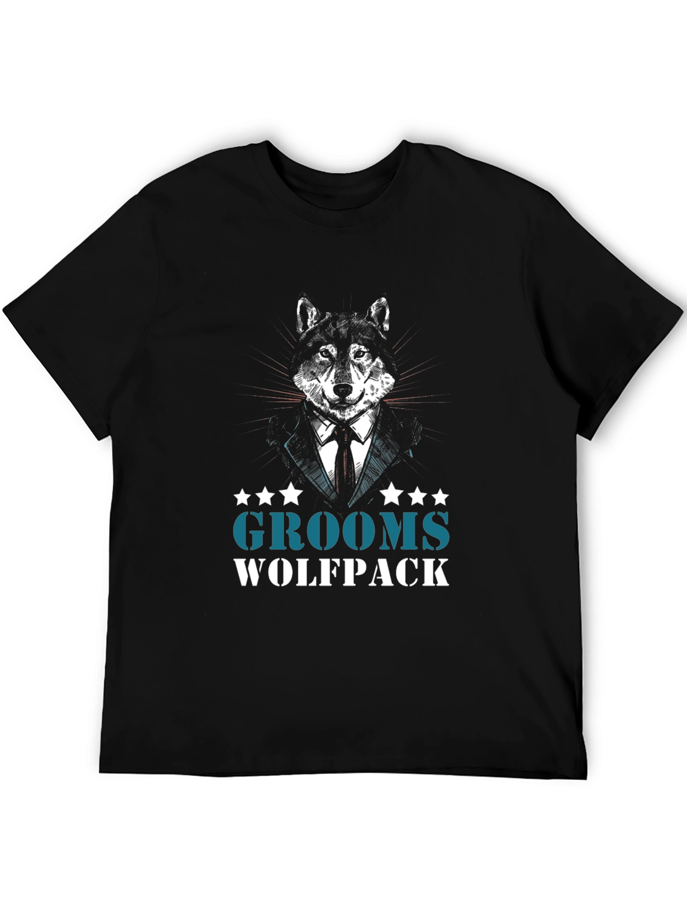 Grooms Wolfpack T-Shirt