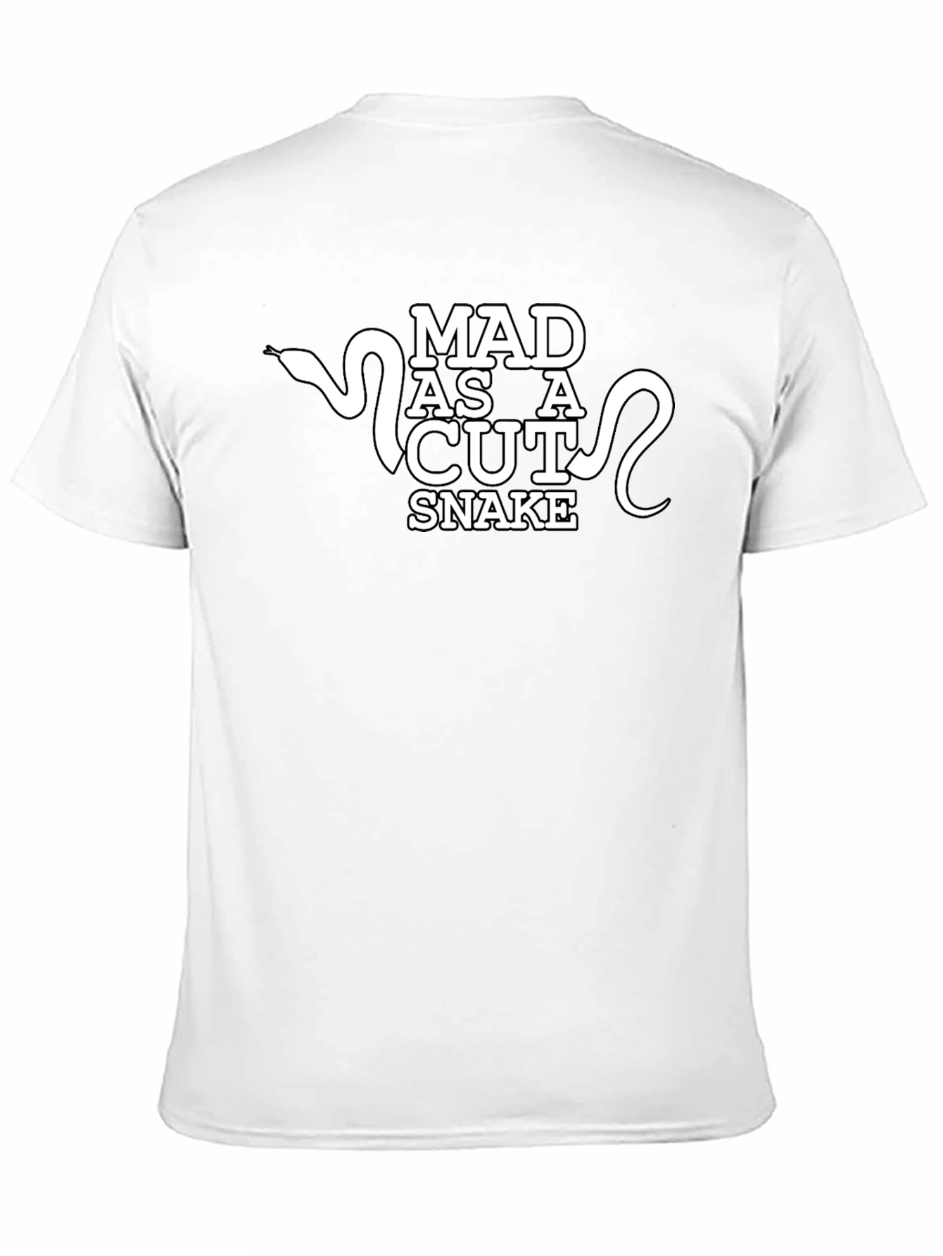 Mad as a Cut Snake Graphic T-Shirt