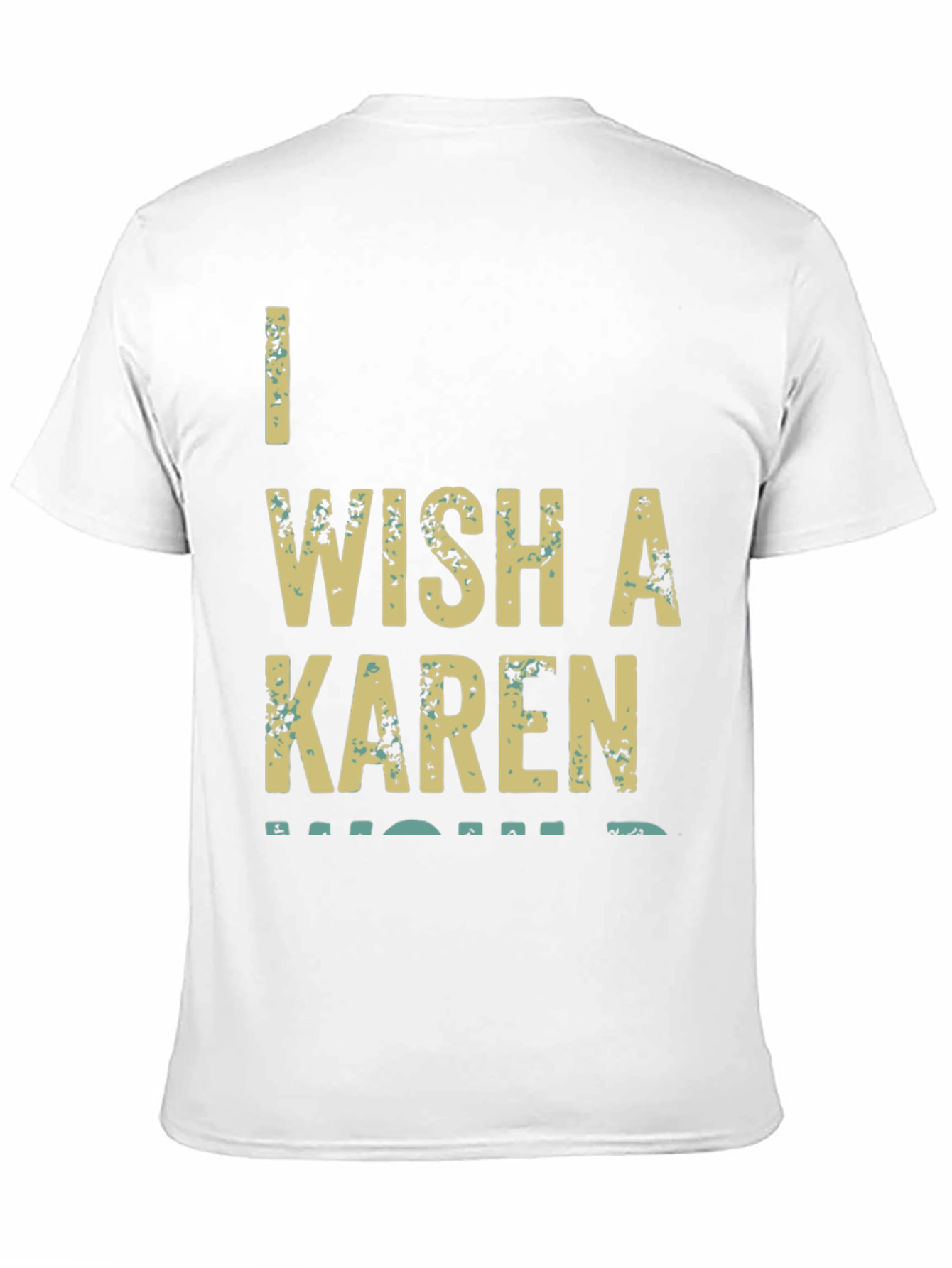I Wish A Karen Would Graphic T-Shirt