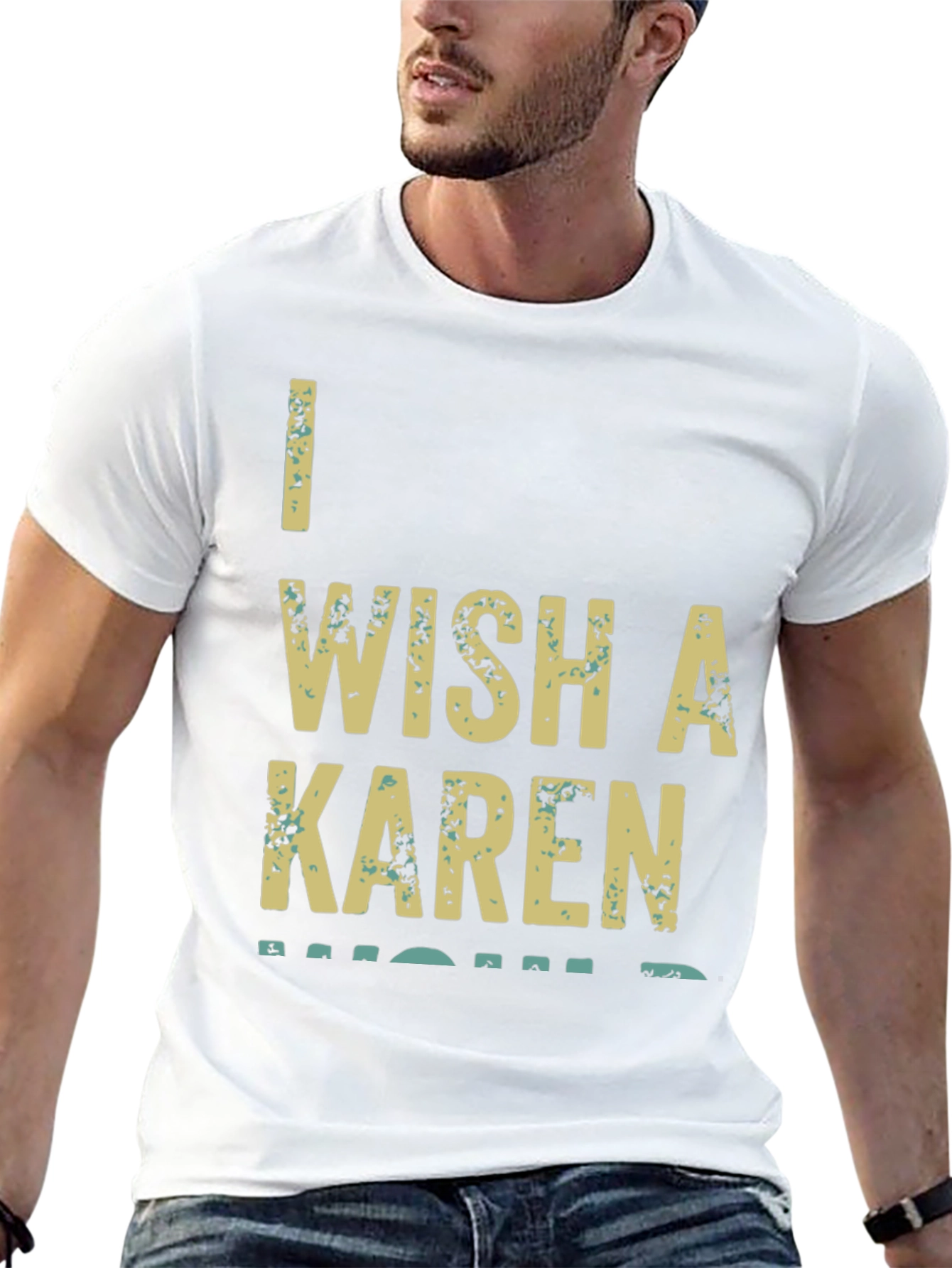 I Wish A Karen Would Graphic T-Shirt
