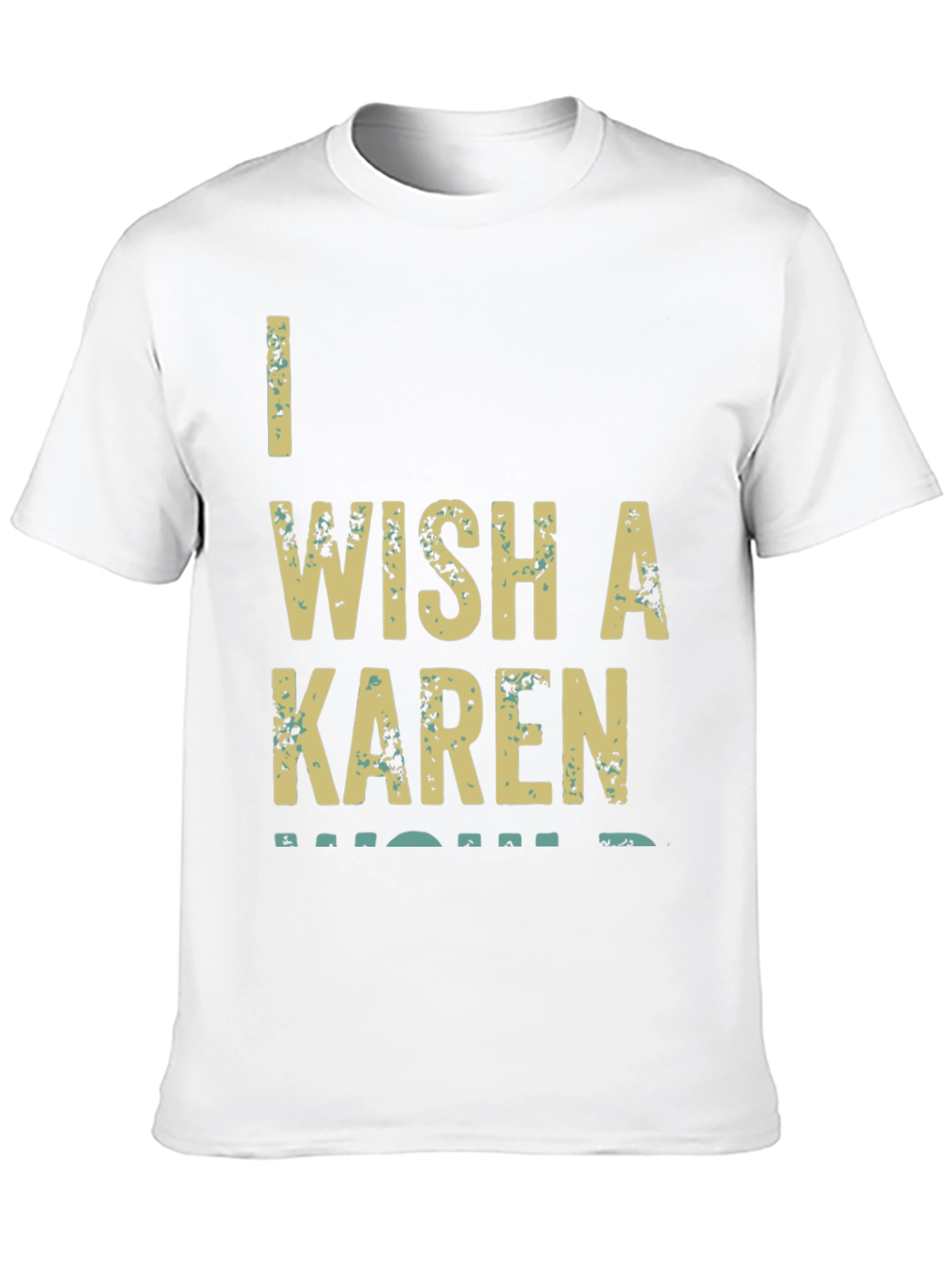 I Wish A Karen Would Graphic T-Shirt