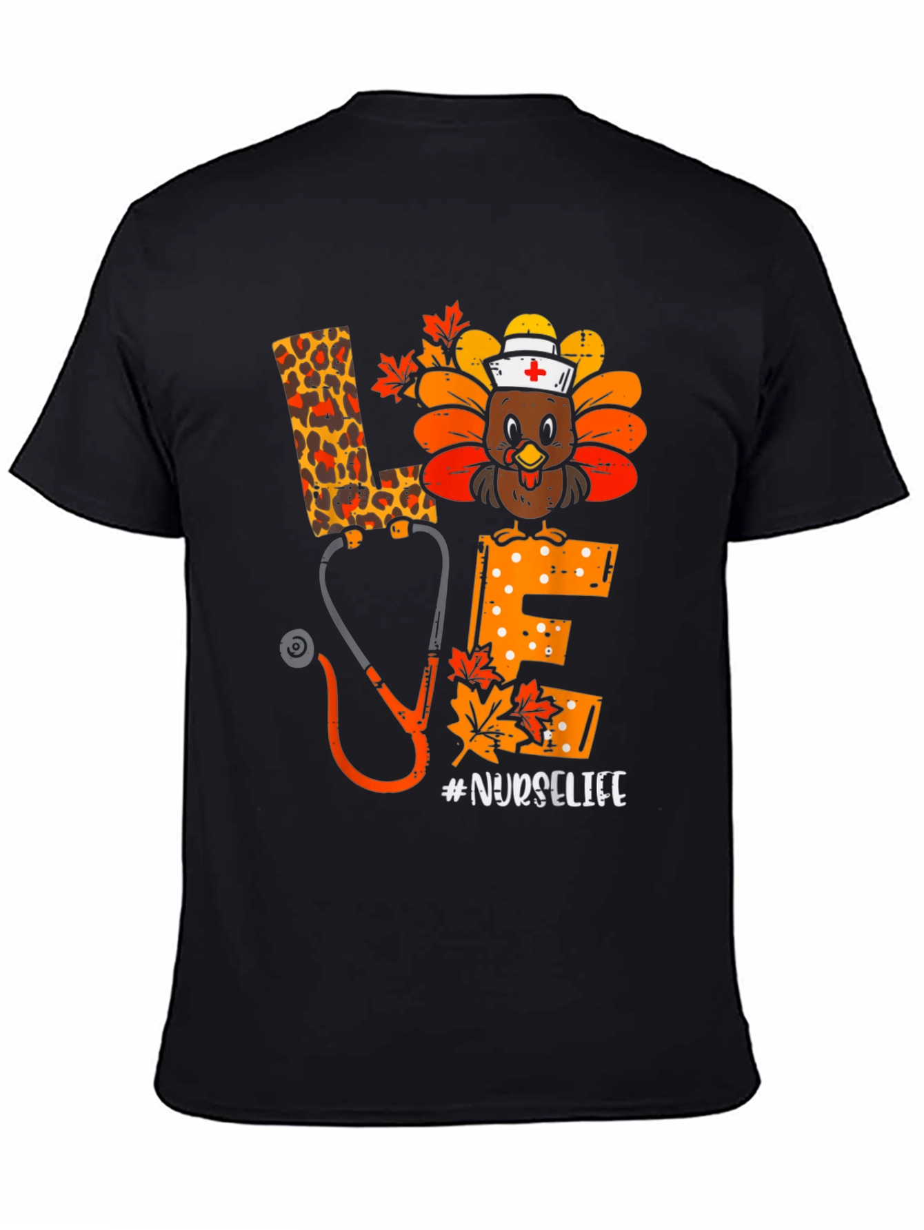 Nurse Life Turkey Love T-Shirt