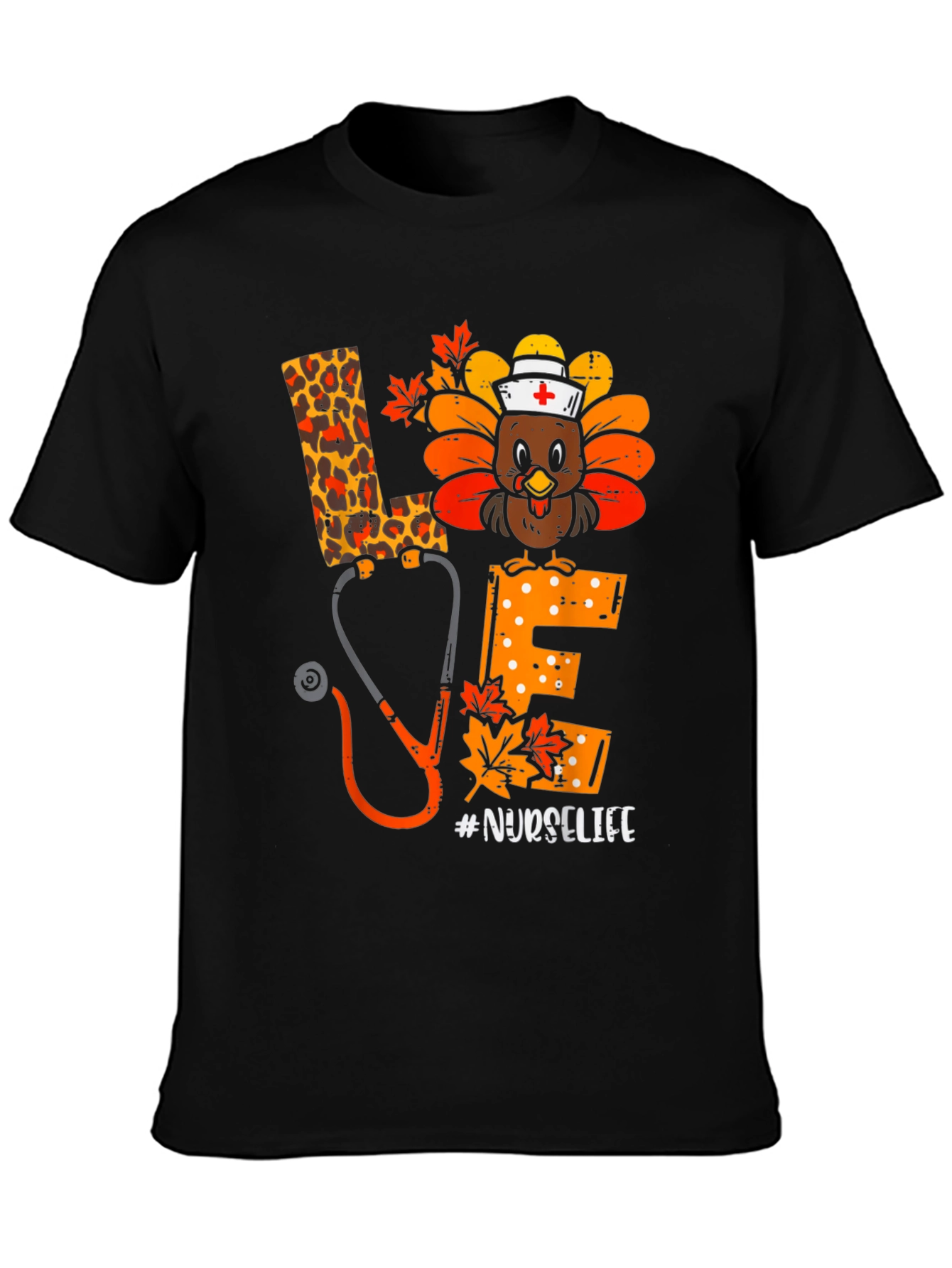 Nurse Life Turkey Love T-Shirt