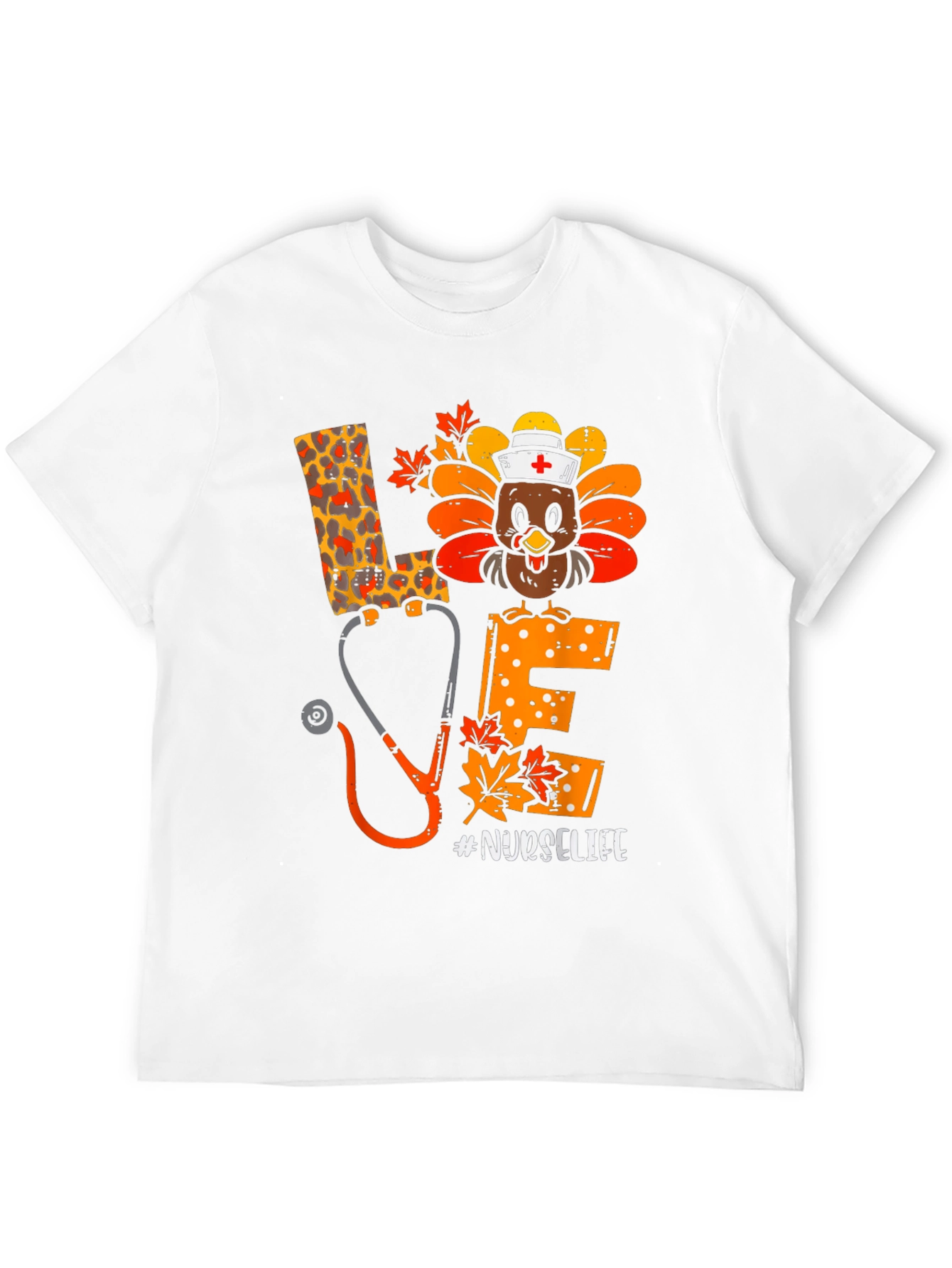 Nurse Life Turkey Love T-Shirt