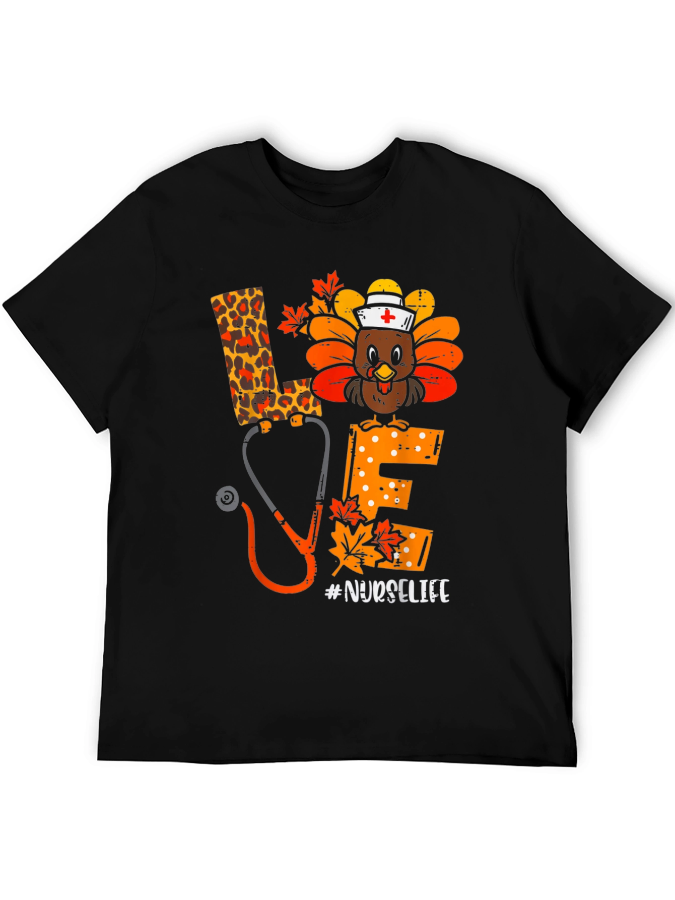 Nurse Life Turkey Love T-Shirt