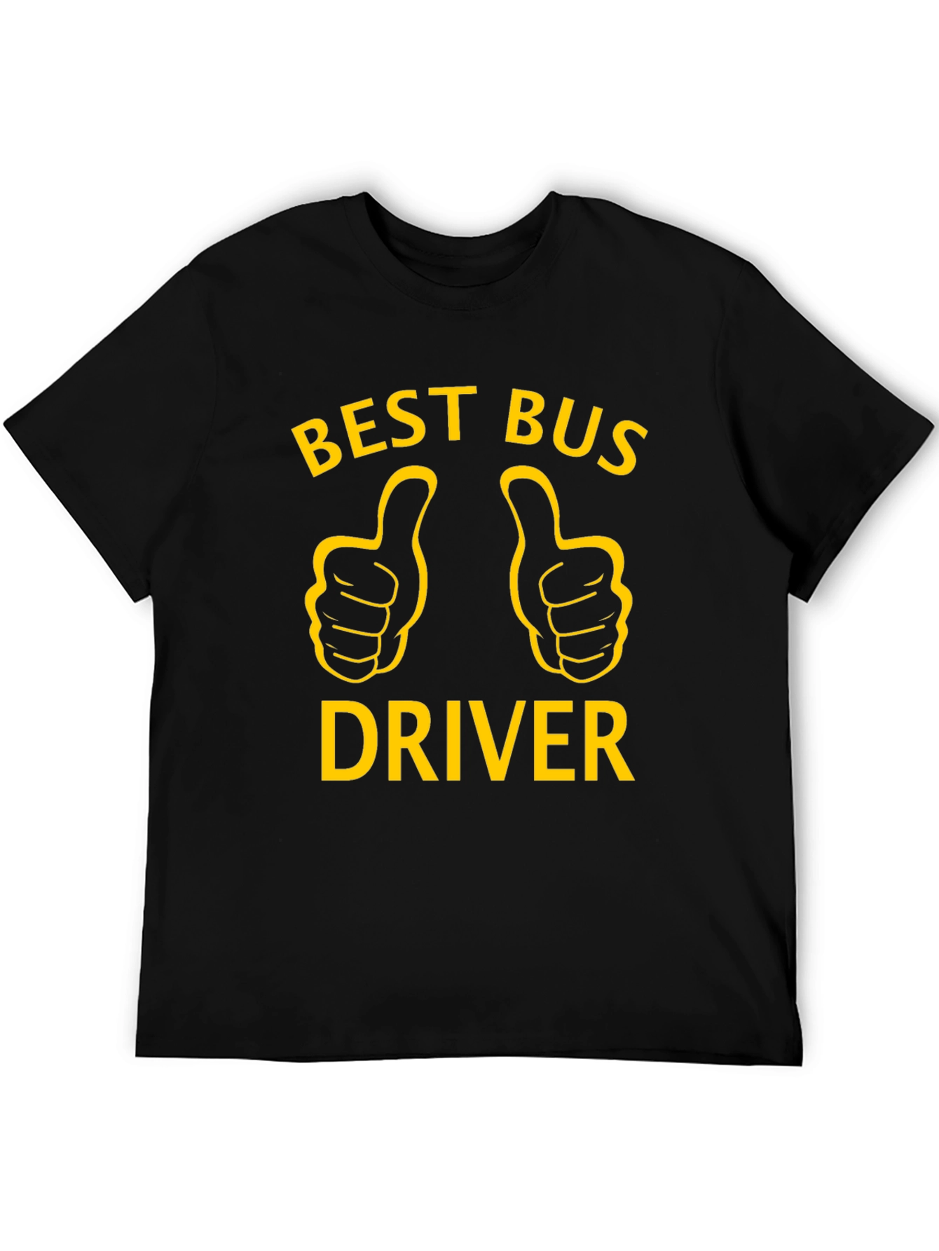 Best Bus Driver T-Shirt - Thumbs Up Graphic Tee