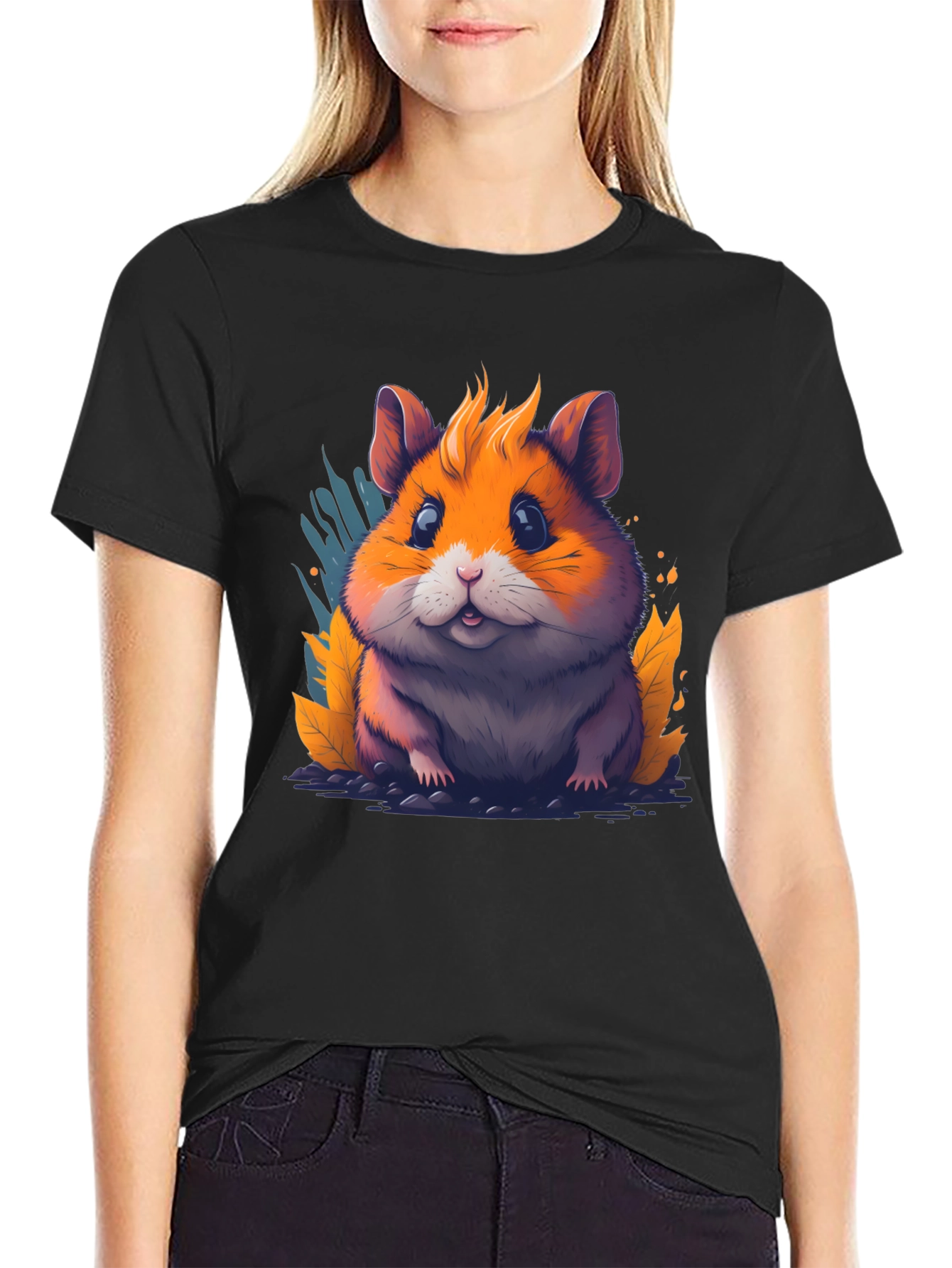 Cute Hamster Graphic Tee