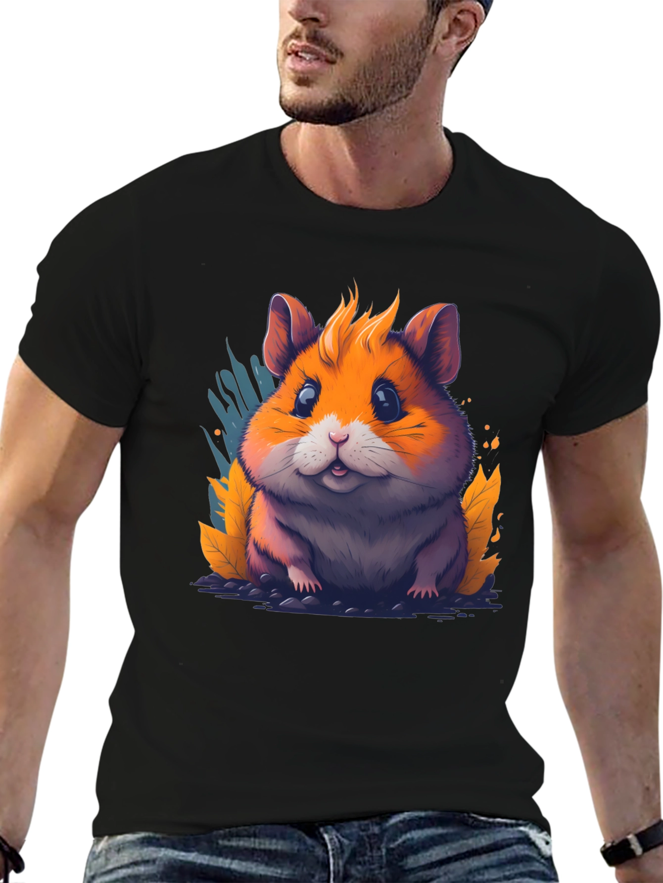 Cute Hamster Graphic Tee
