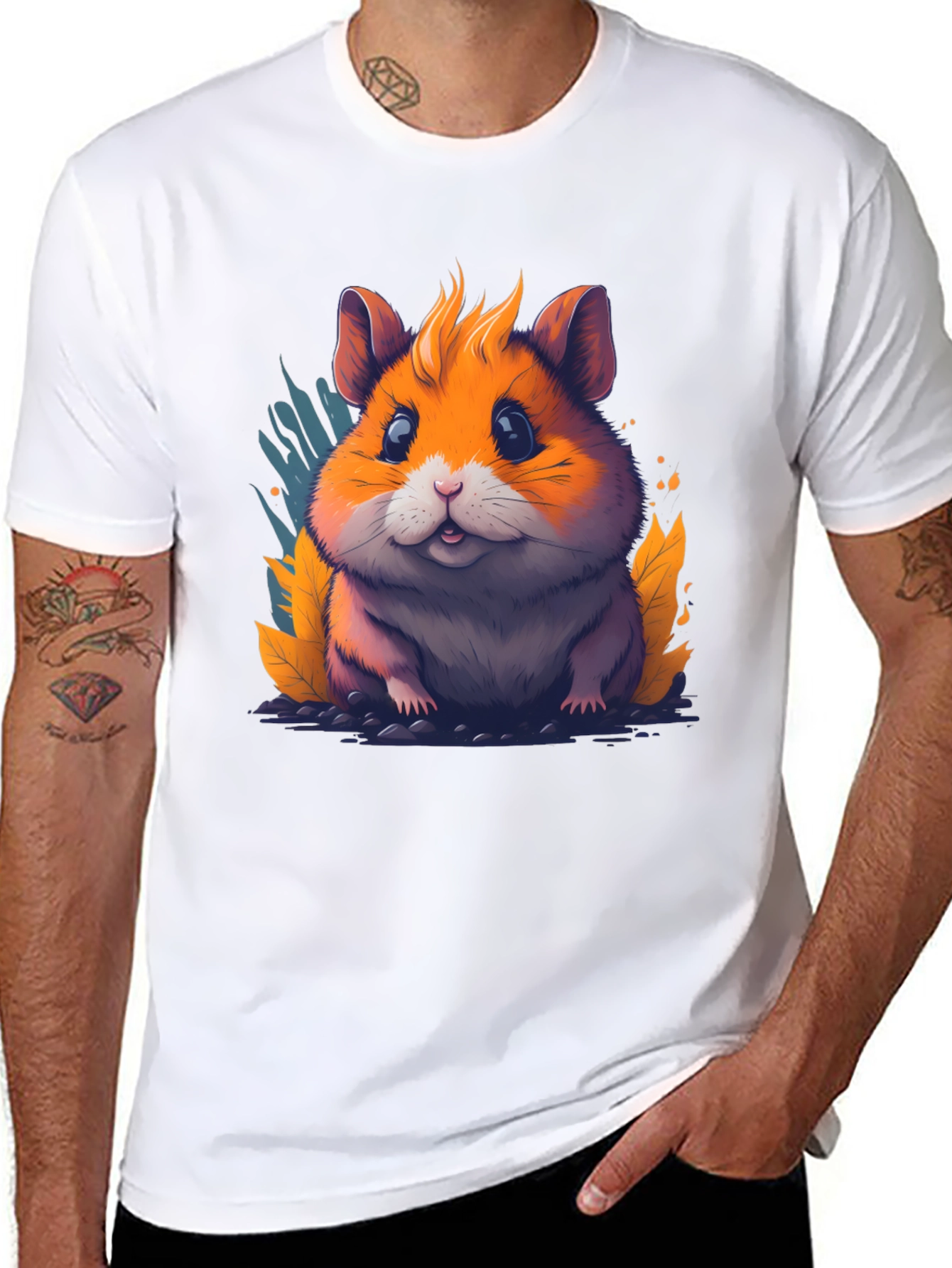 Cute Hamster Graphic Tee