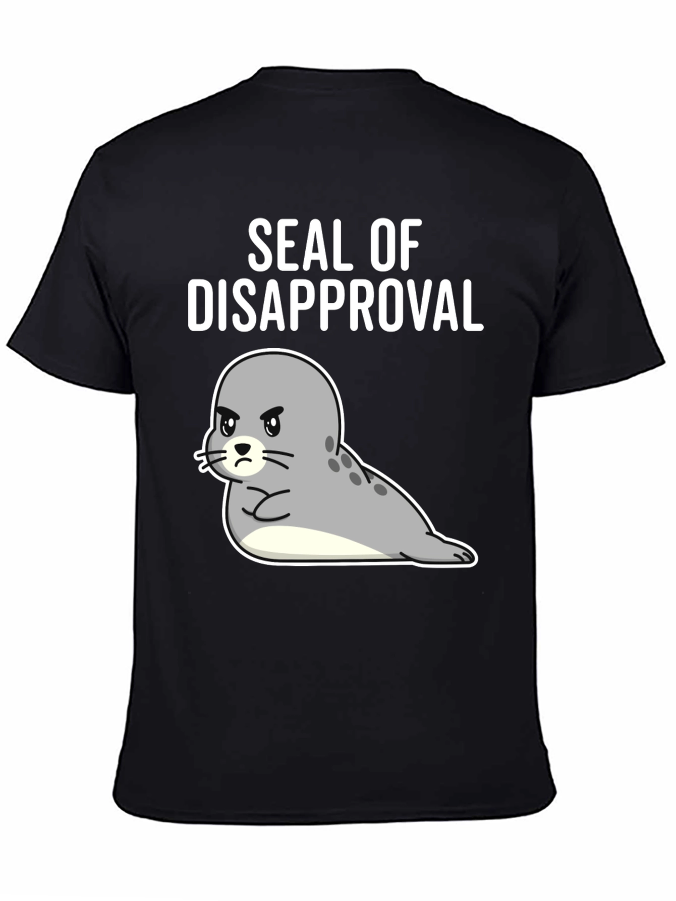Seal of Disapproval Graphic Tee - Funny Novelty Shirt