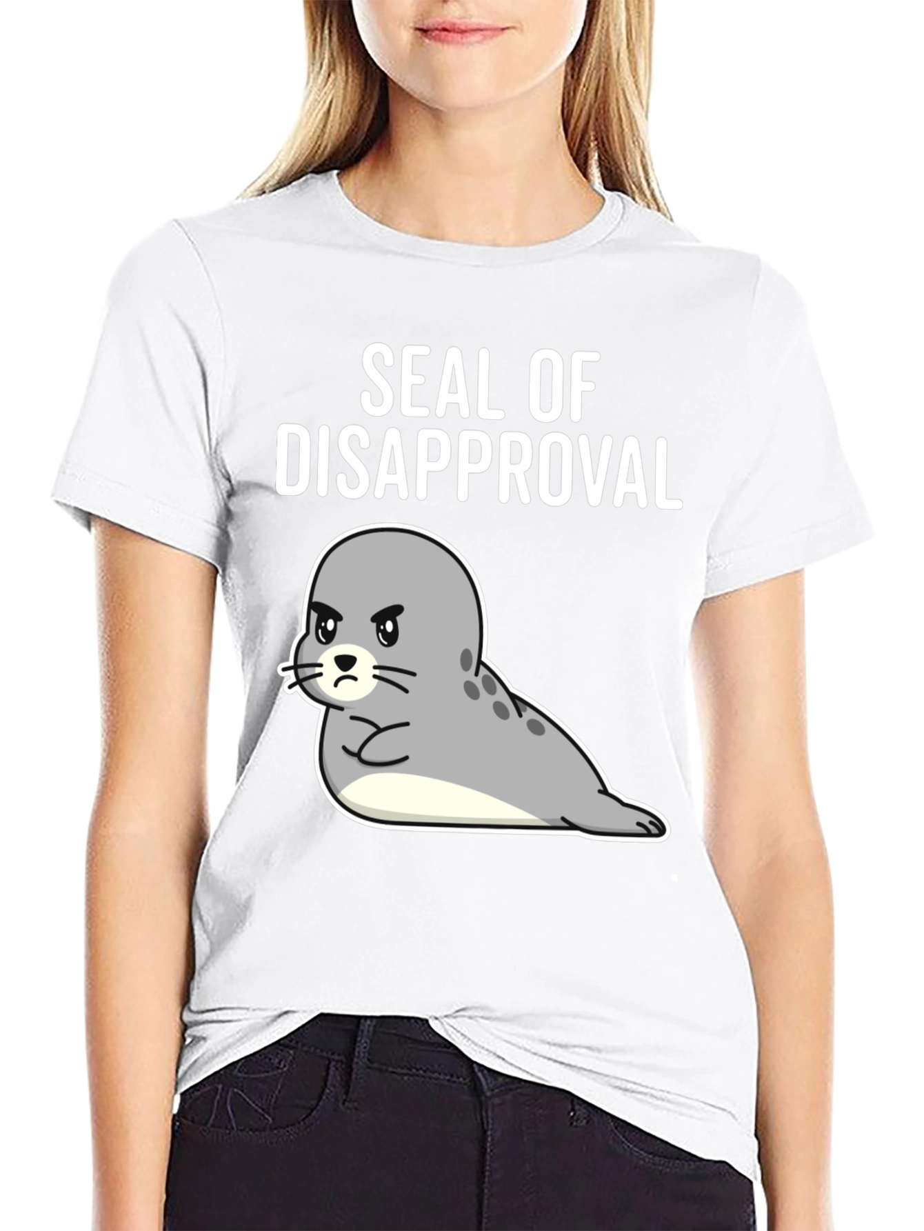 Seal of Disapproval Graphic Tee - Funny Novelty Shirt