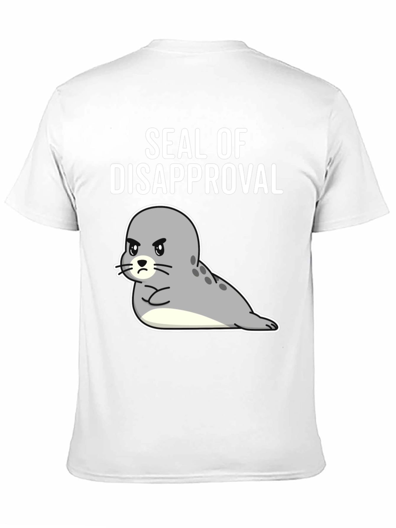 Seal of Disapproval Graphic Tee - Funny Novelty Shirt
