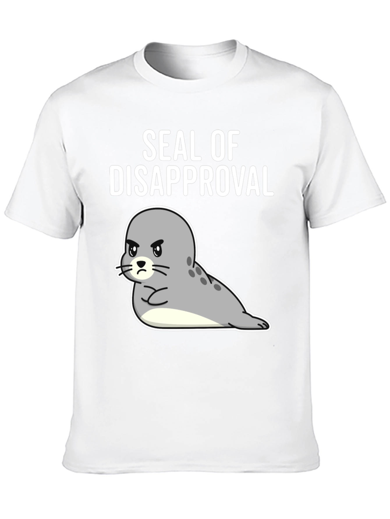 Seal of Disapproval Graphic Tee - Funny Novelty Shirt