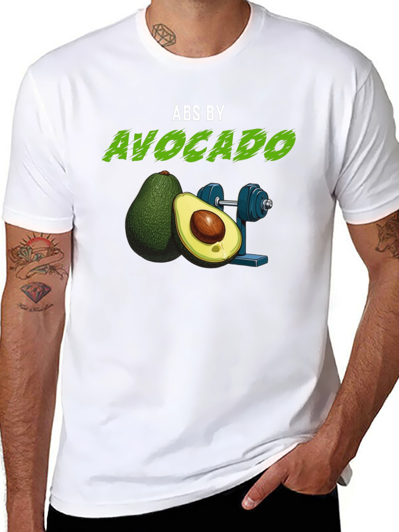Abs by Avocado Black T-Shirt