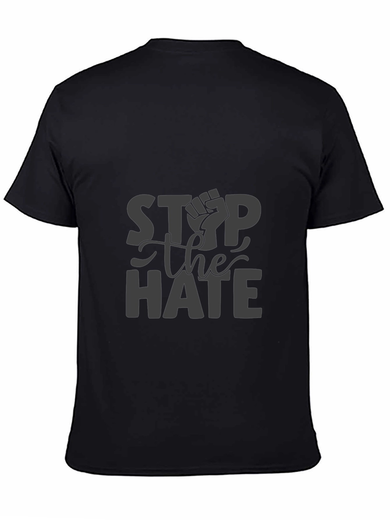 Stop the Hate Graphic Tee - Black
