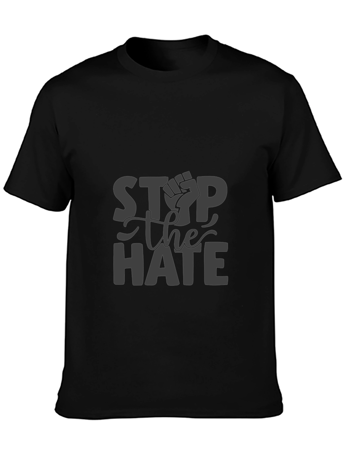 Stop the Hate Graphic Tee - Black