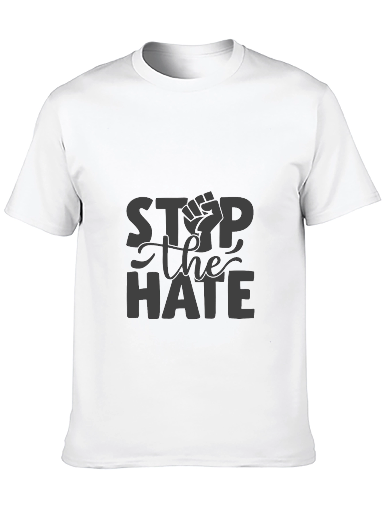 Stop the Hate Graphic Tee - Black