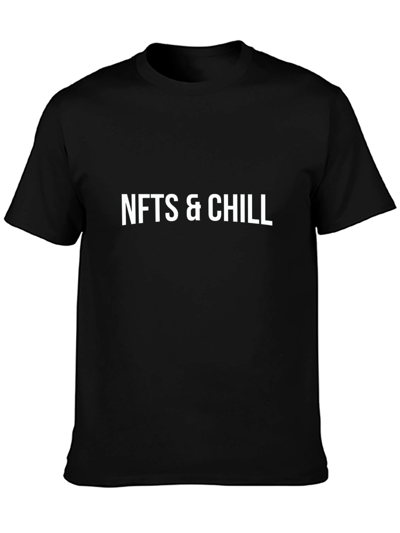 NFTs & Chill Graphic Tee - Black
