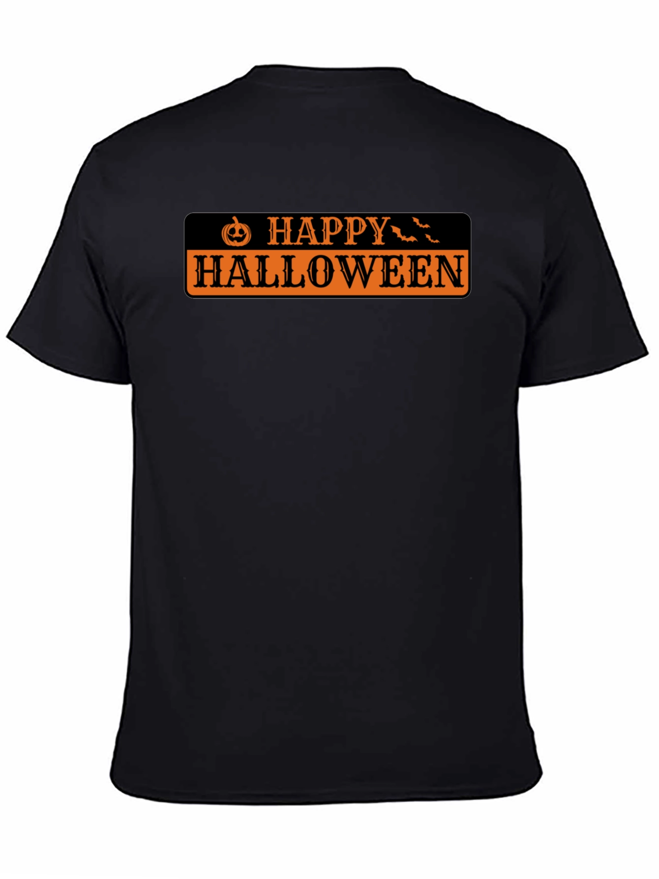 Happy Halloween Black T-Shirt