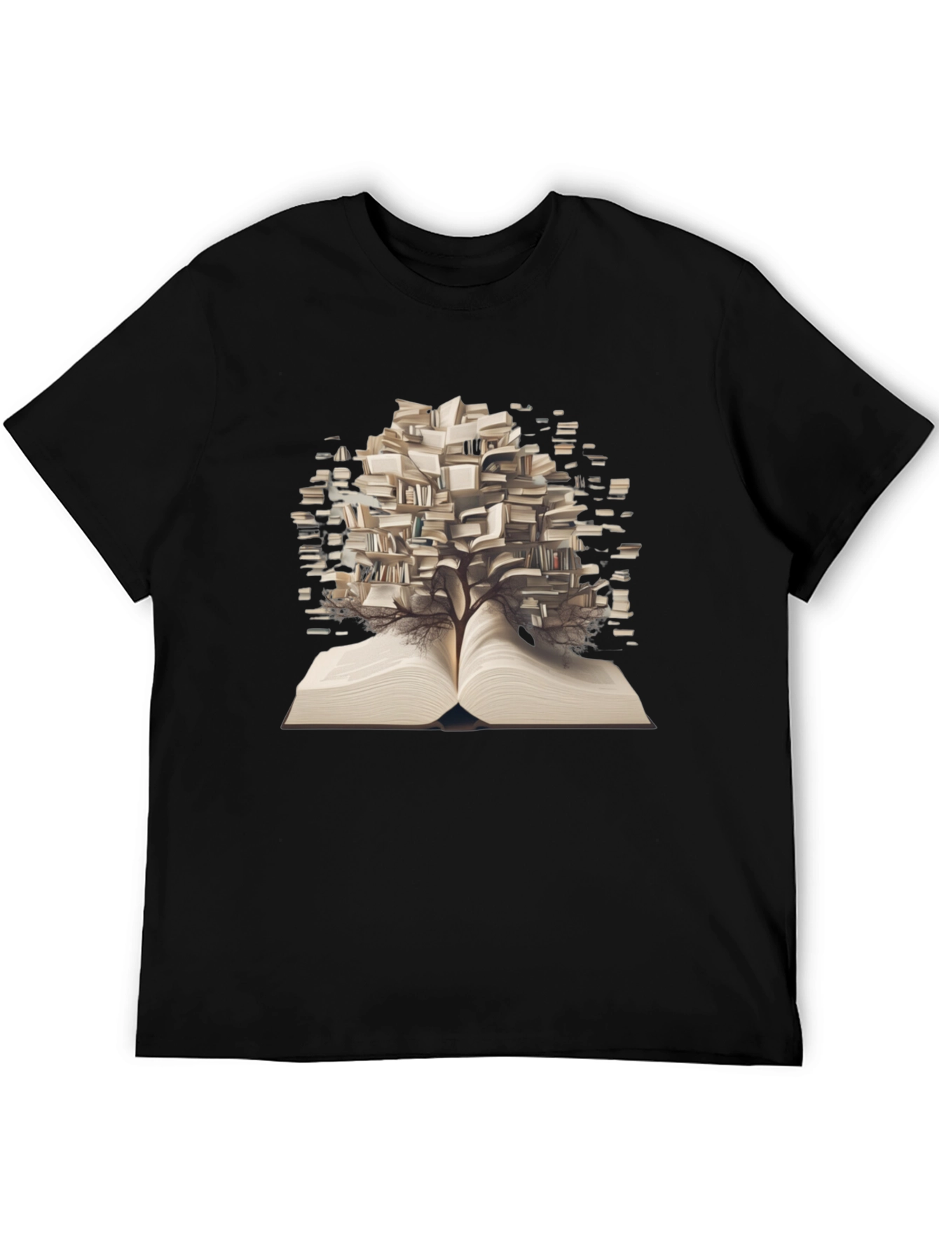 Book Tree Graphic Tee - Read and Grow