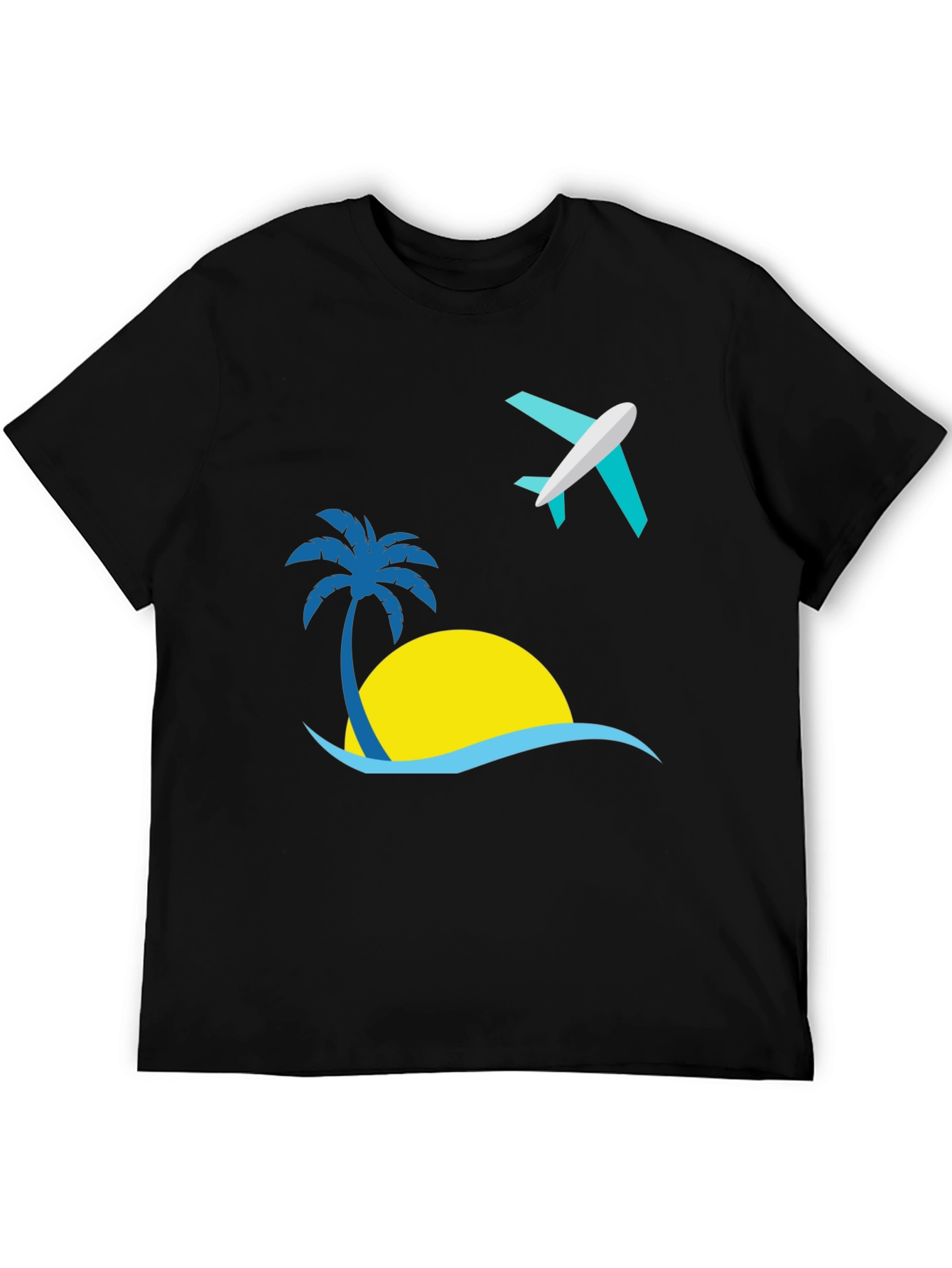 Tropical Getaway Graphic Tee - Island Vacation T-Shirt