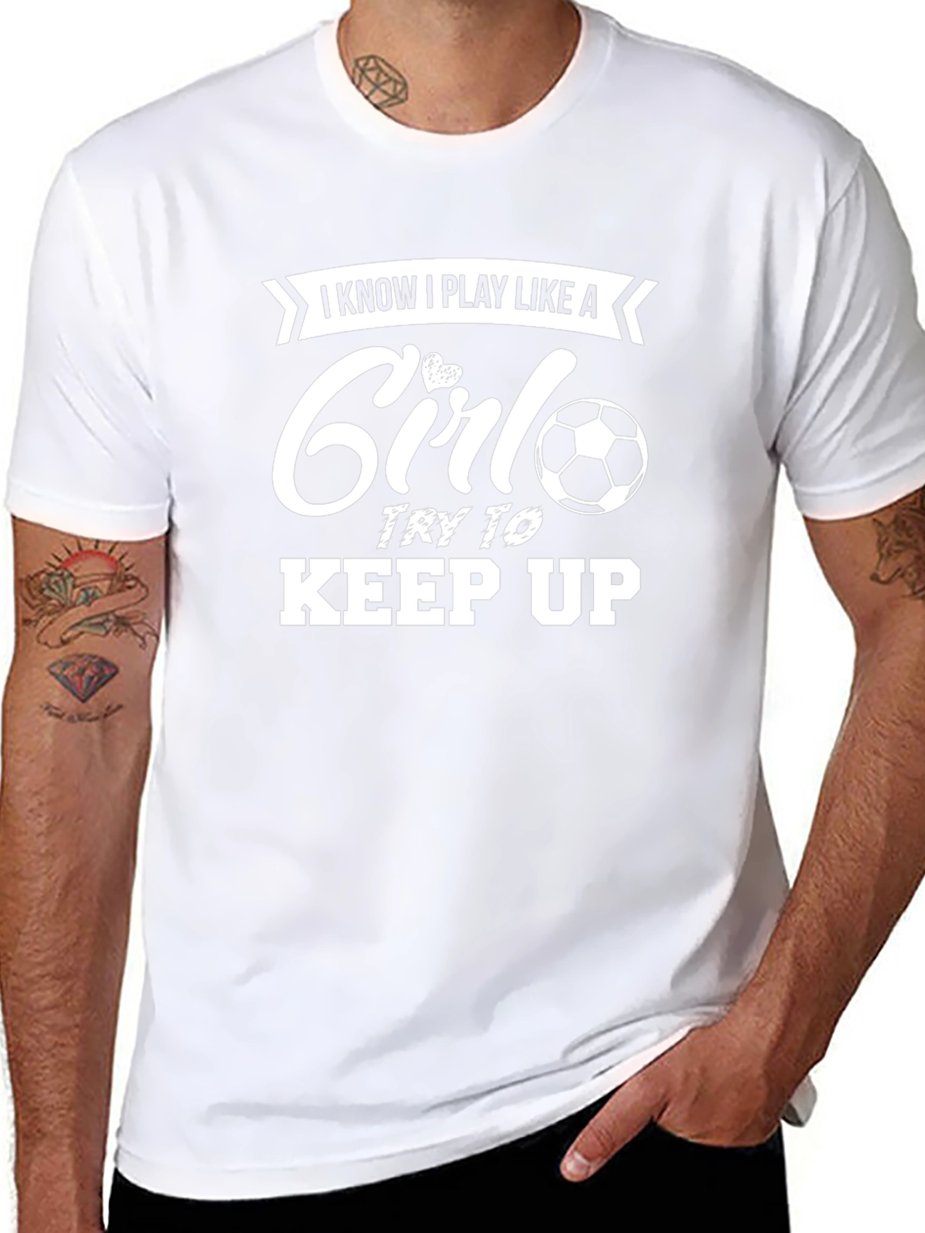 I Play Like A Girl Soccer T-Shirt