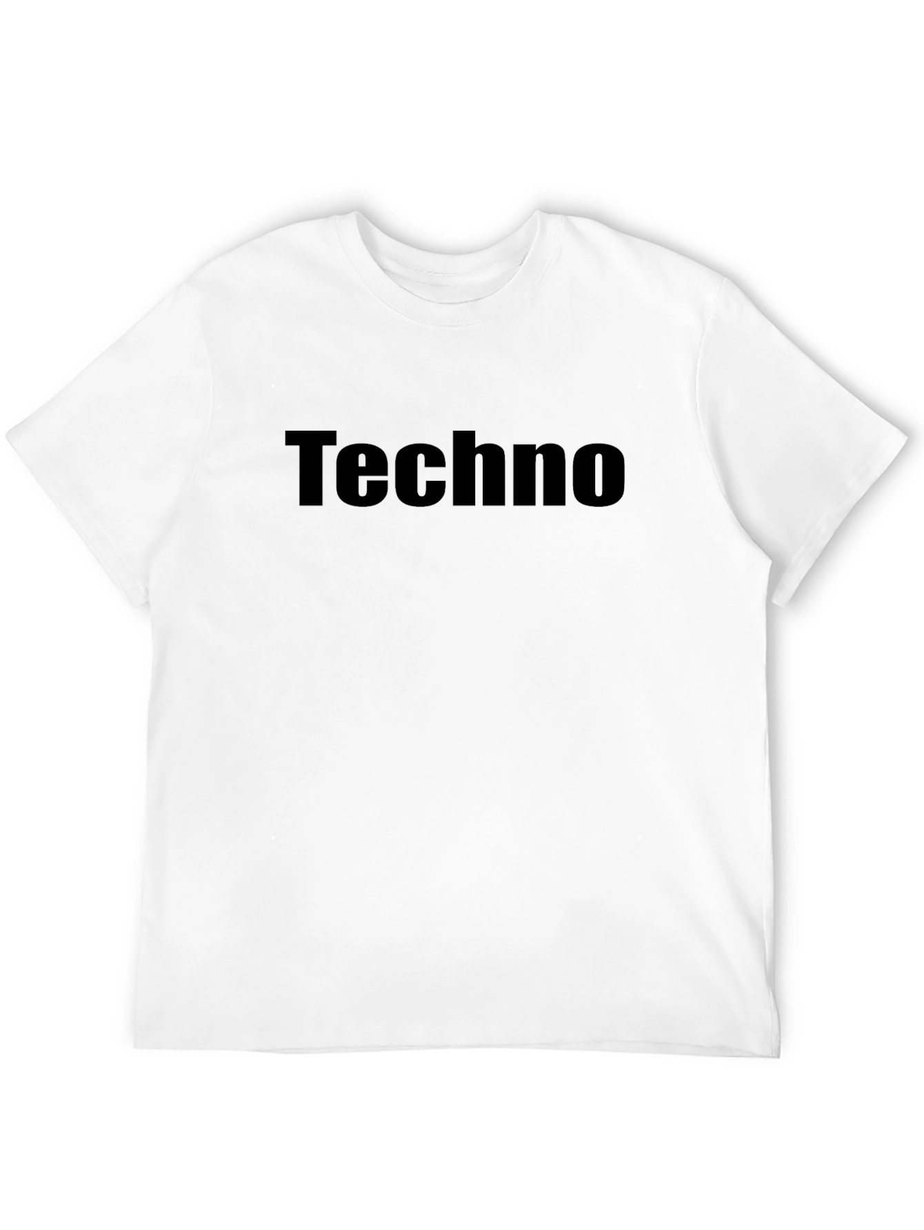 Techno T-Shirt - Classic Crew Neck Tee