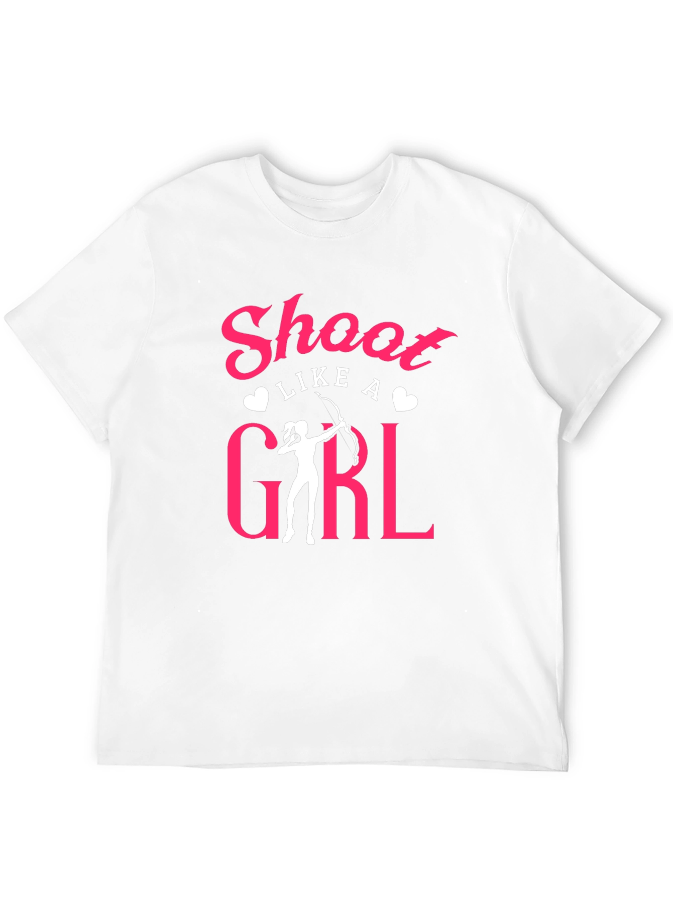 Shoot Like A Girl Graphic Tee - Archery T-Shirt