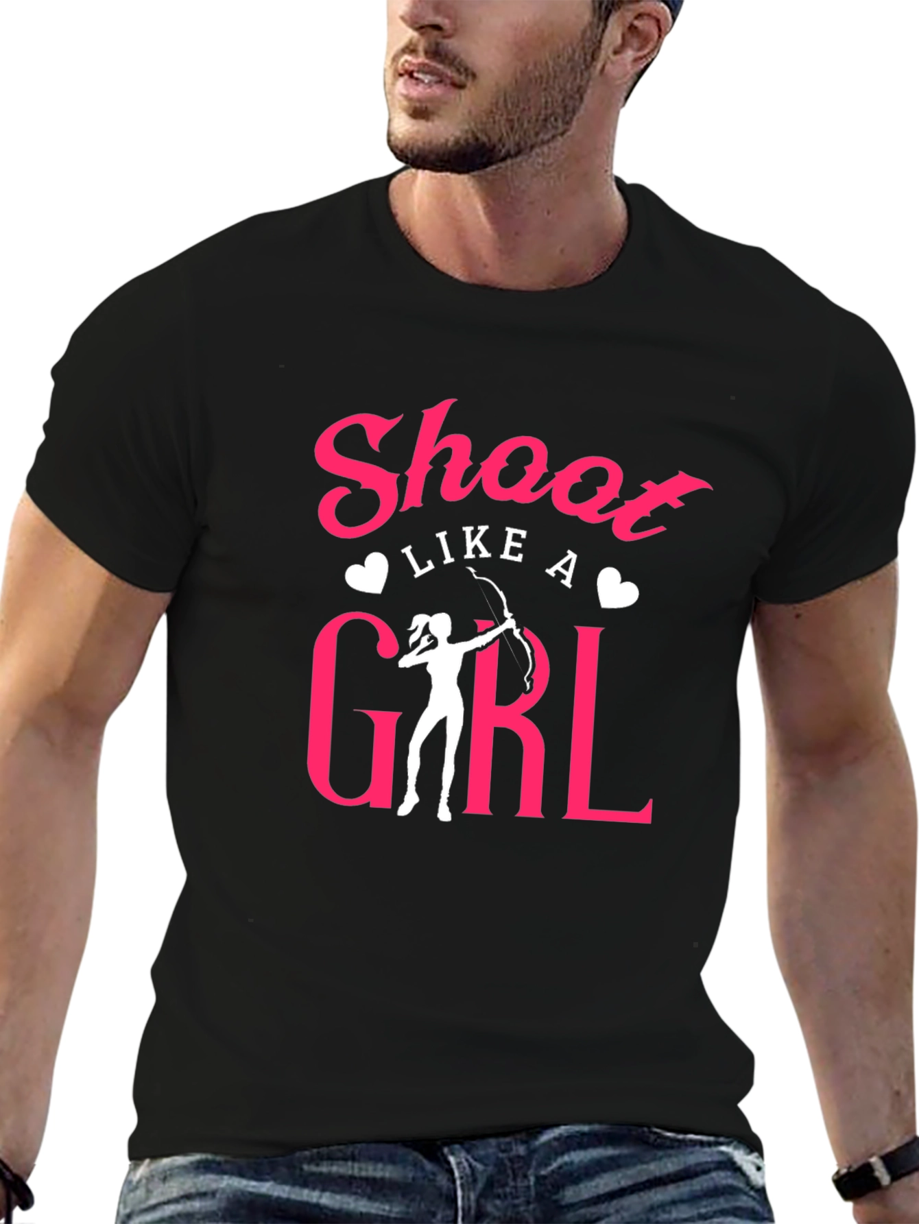 Shoot Like A Girl Graphic Tee - Archery T-Shirt