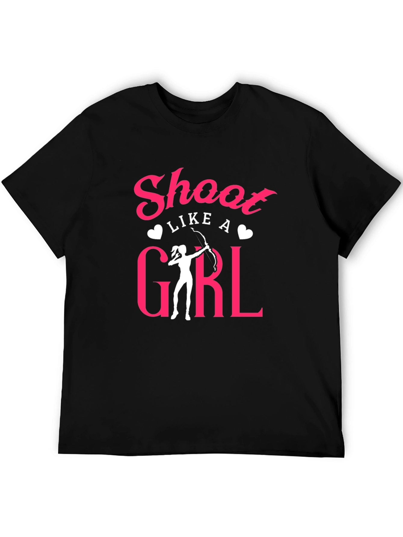 Shoot Like A Girl Graphic Tee - Archery T-Shirt