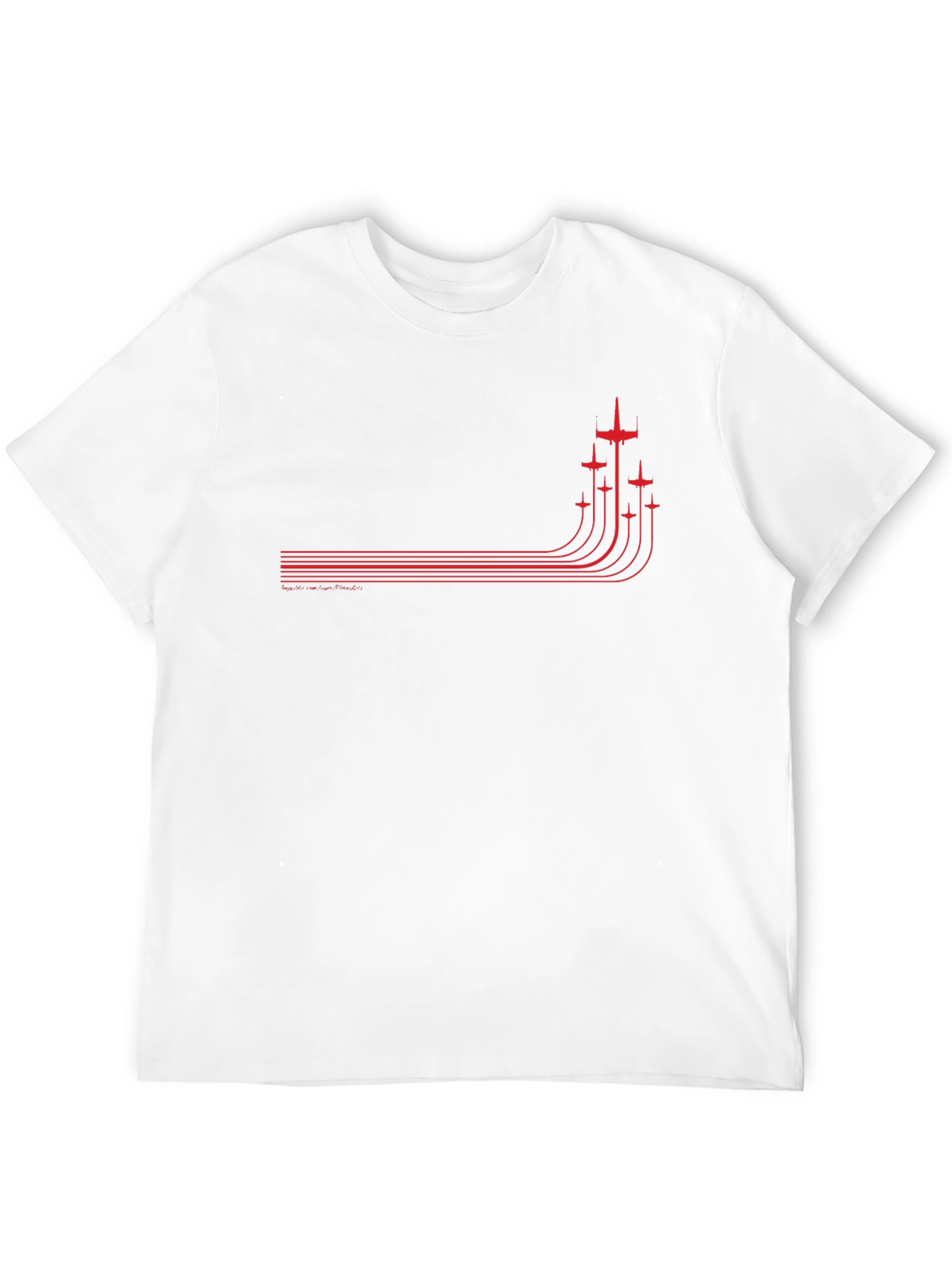 Retro Airplane T-Shirt - Black Graphic Tee